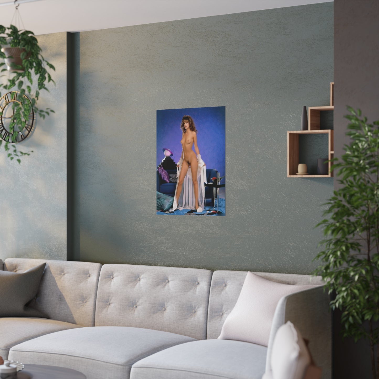 Satin Posters (210gsm) Pornstar Racquel Darrian Nude