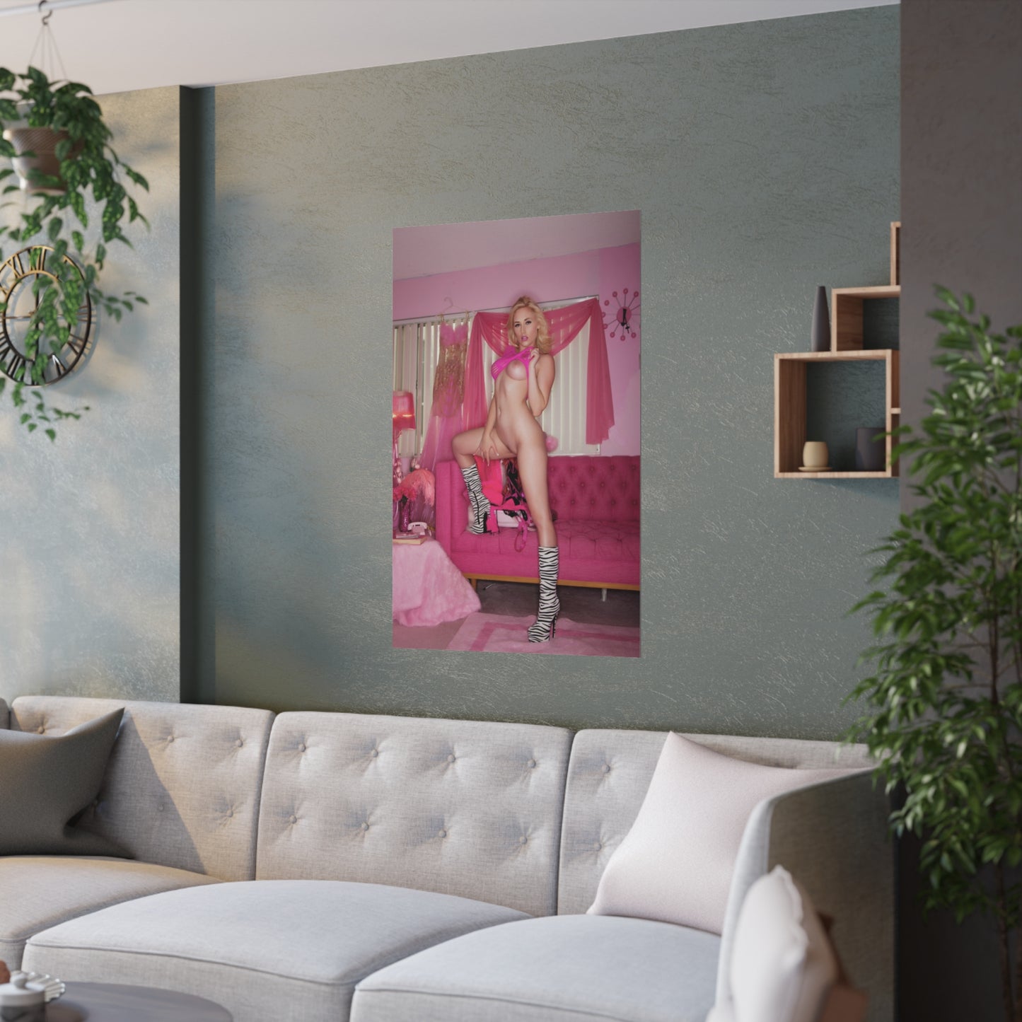 Satin Posters (210gsm) Pet 2017 Manda Kay Nude