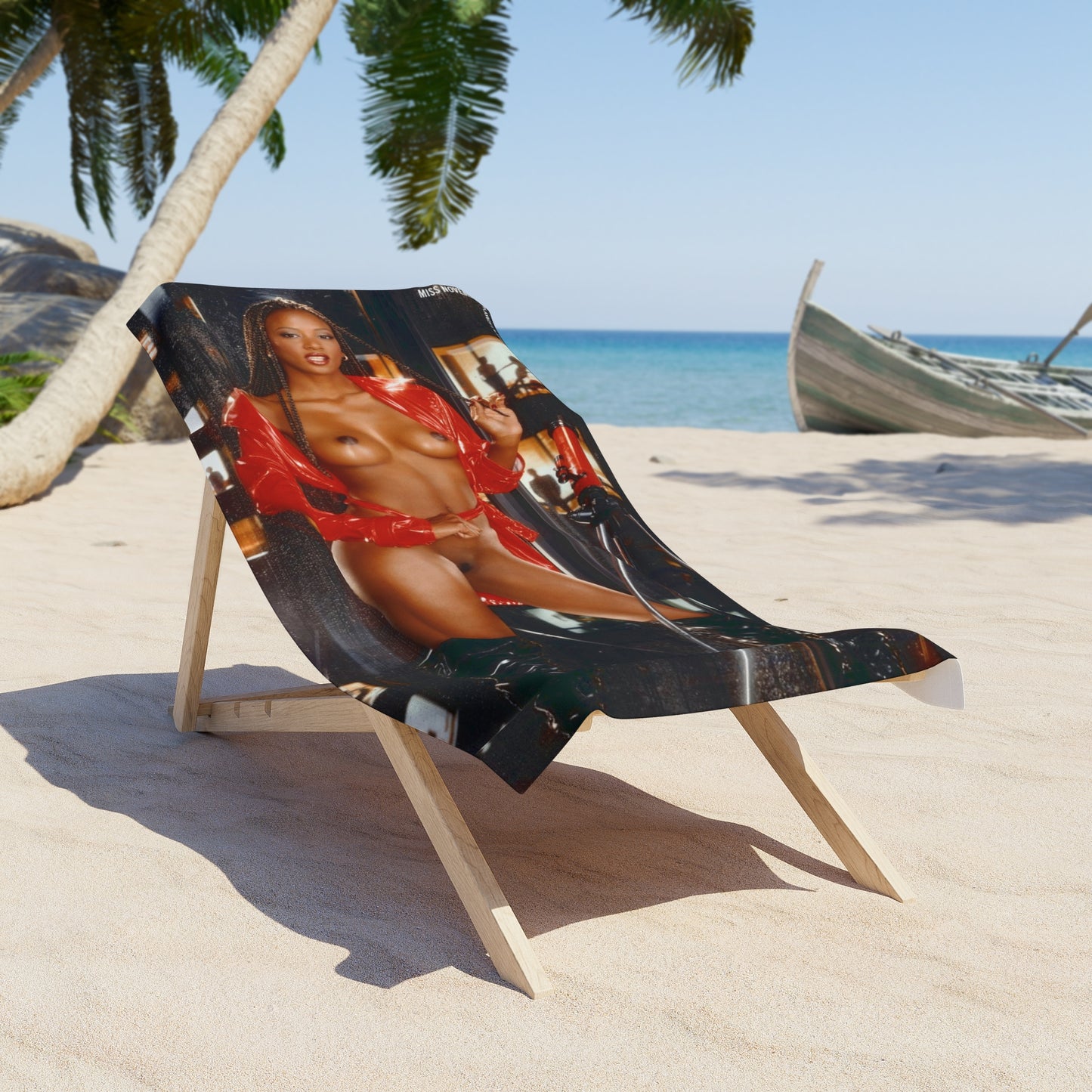 Beach Towel Playboy Playmate November 2002 Serria Tawan