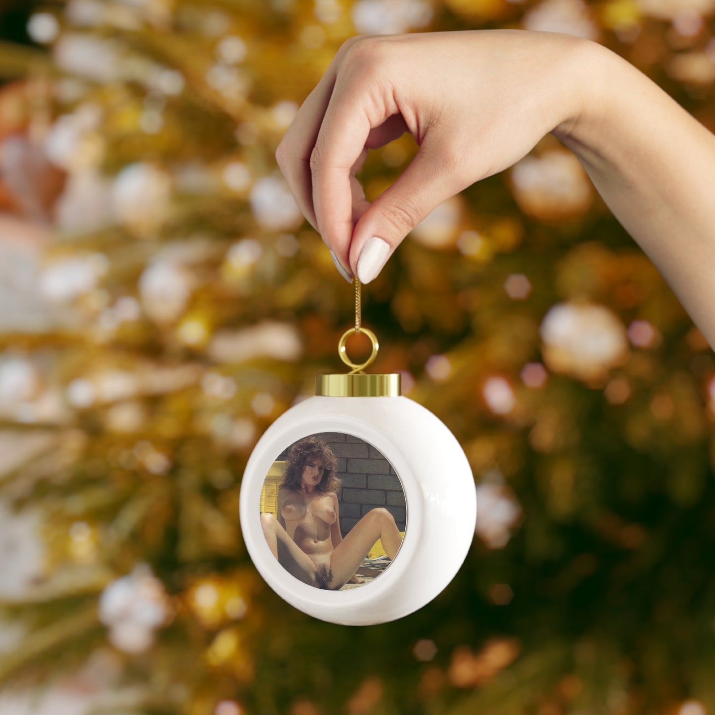 Christmas Ball Ornament Traci Lords Nude