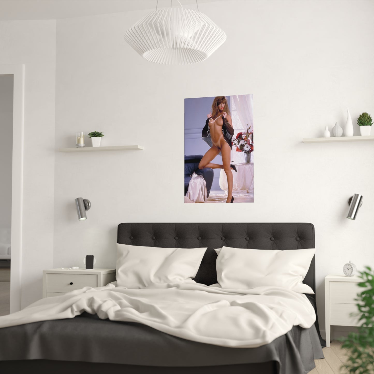 Satin Posters (210gsm) Pornstar Racquel Darrian Nude