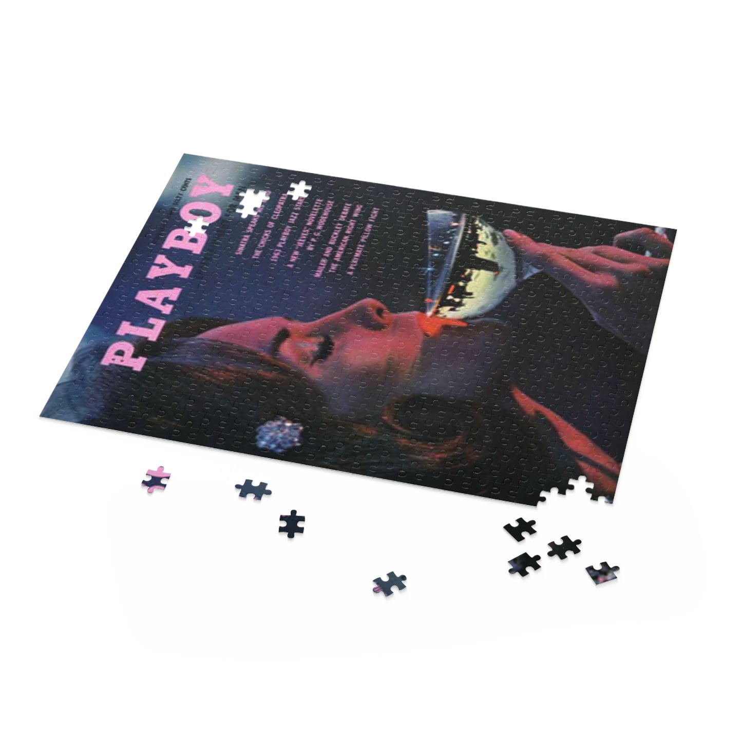 Puzzle (120, 252, 500-Piece) Playboy Cover February 1963