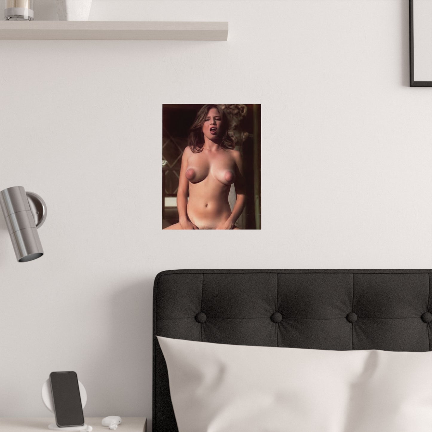 Satin Posters (210gsm) Retro Porn Star 1980s Traci