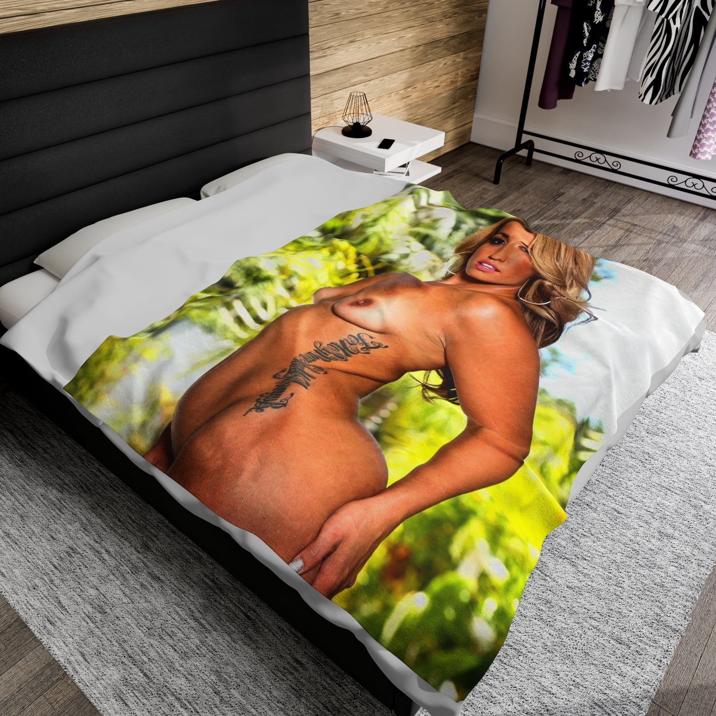 Velveteen Plush Blanket Pornstar Kelsie Monroe Nude