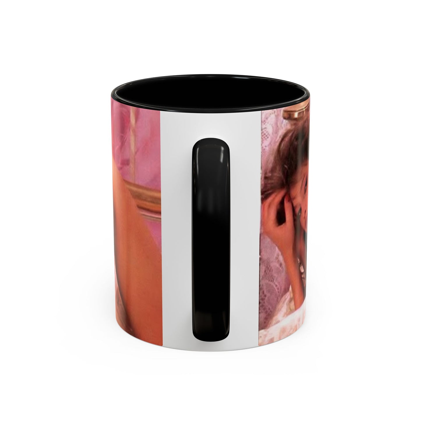 Accent Coffee Mug (11, 15oz) Retro Porn Star Traci Lords Nude