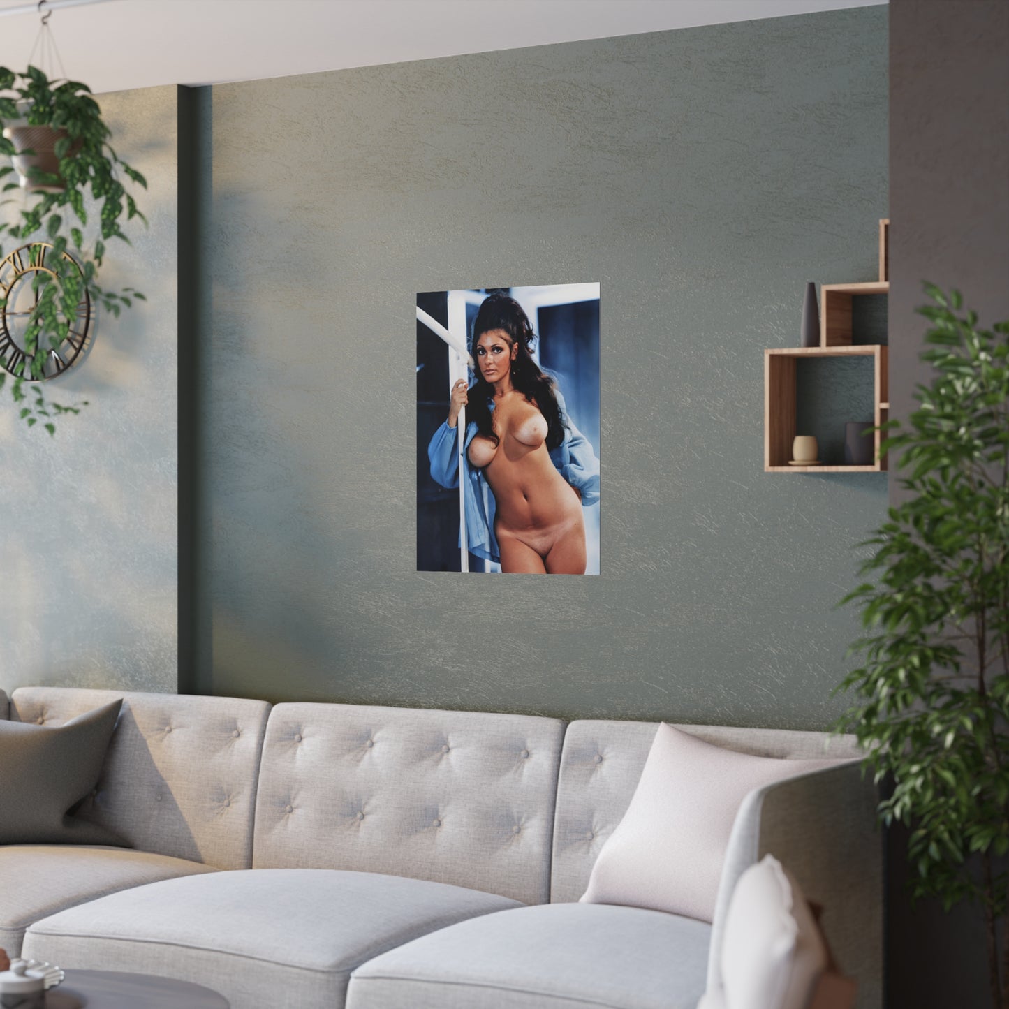 Satin Posters (210gsm) Playboy Playmate Cynthia Myers nude
