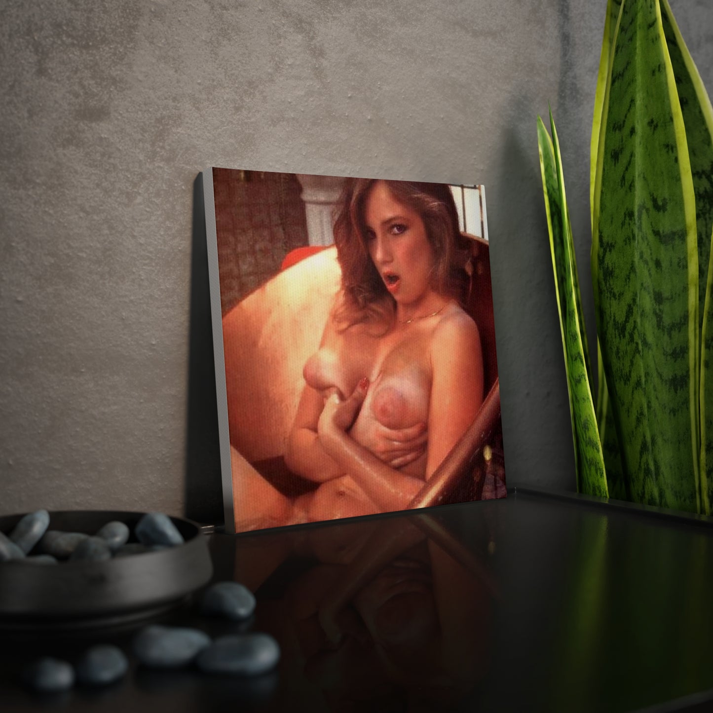 Canvas Photo Tile Retro Porn Star Traci