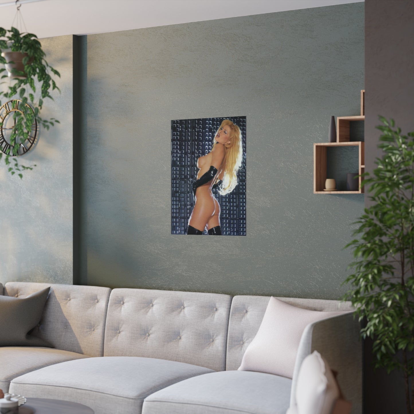 Satin Posters (210gsm) Sable Rena Mero Nude