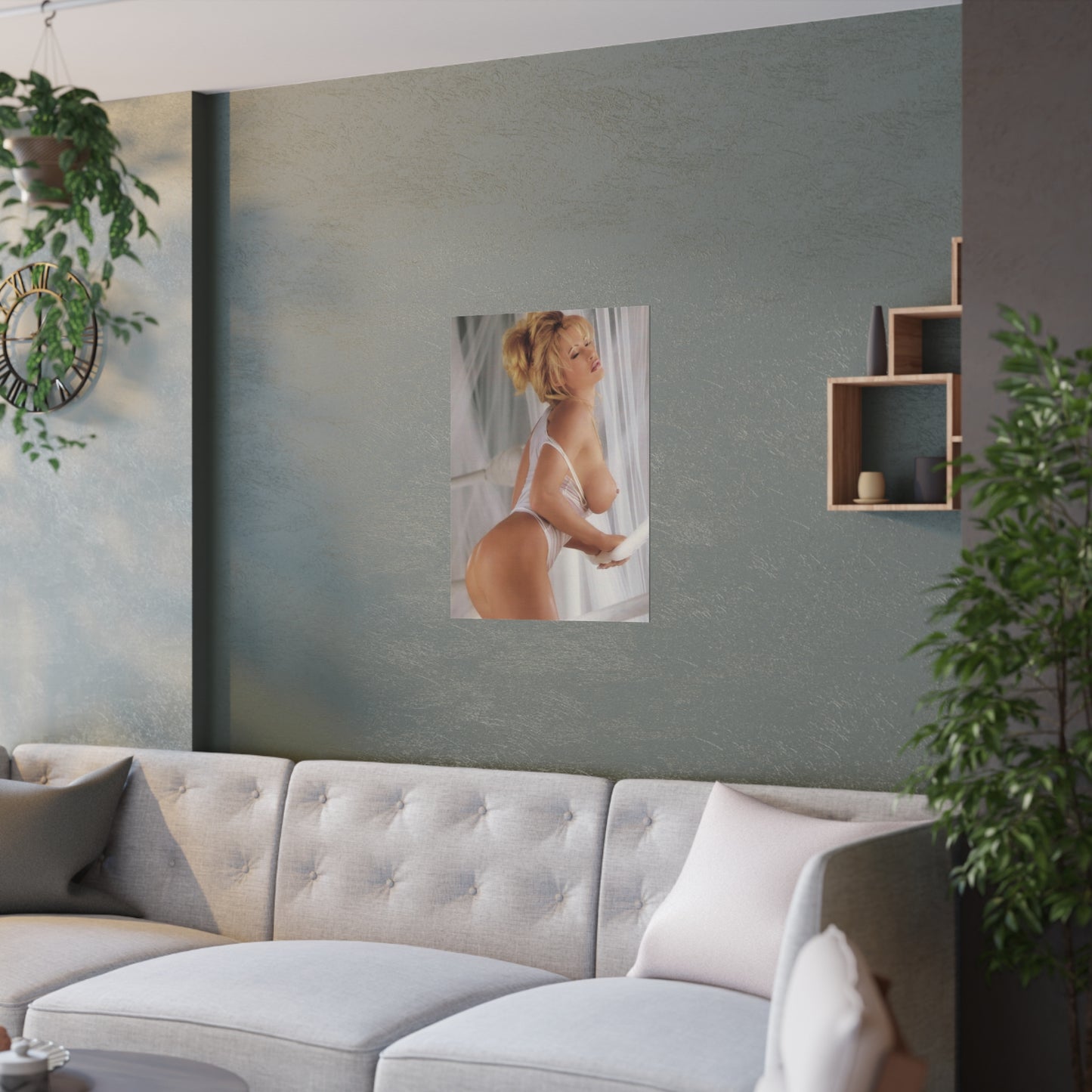 Satin Posters (210gsm) Sable Rena Mero Nude