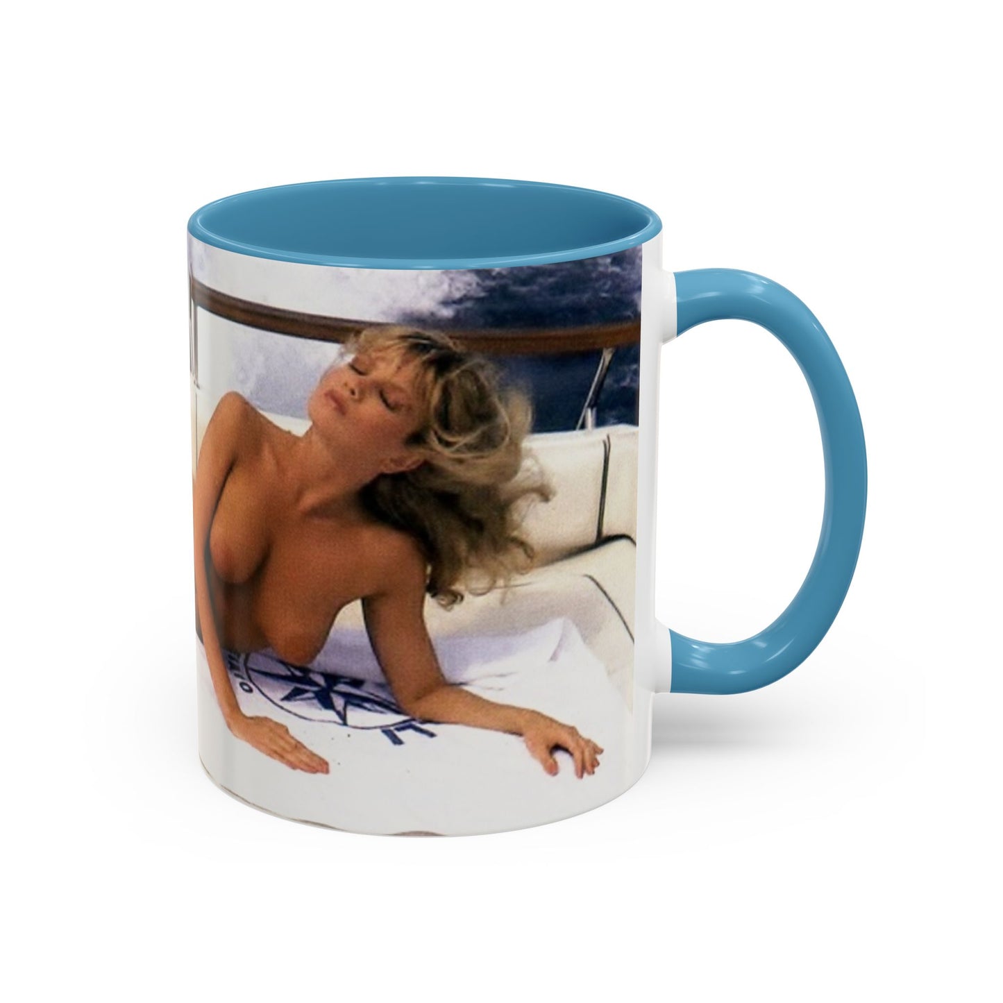 Accent Coffee Mug (11, 15oz) Traci Lords Nude