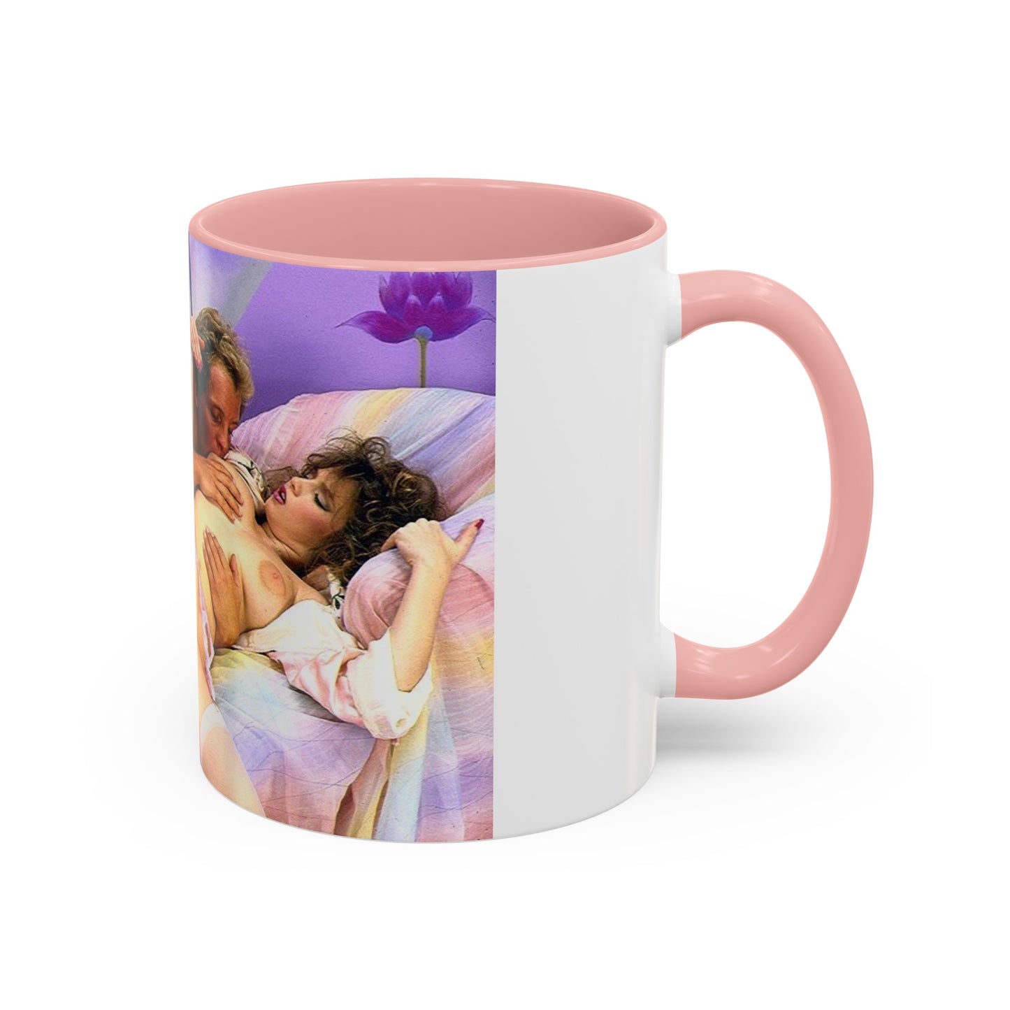 Accent Coffee Mug (11, 15oz) Traci Lords Nude Naked Retro