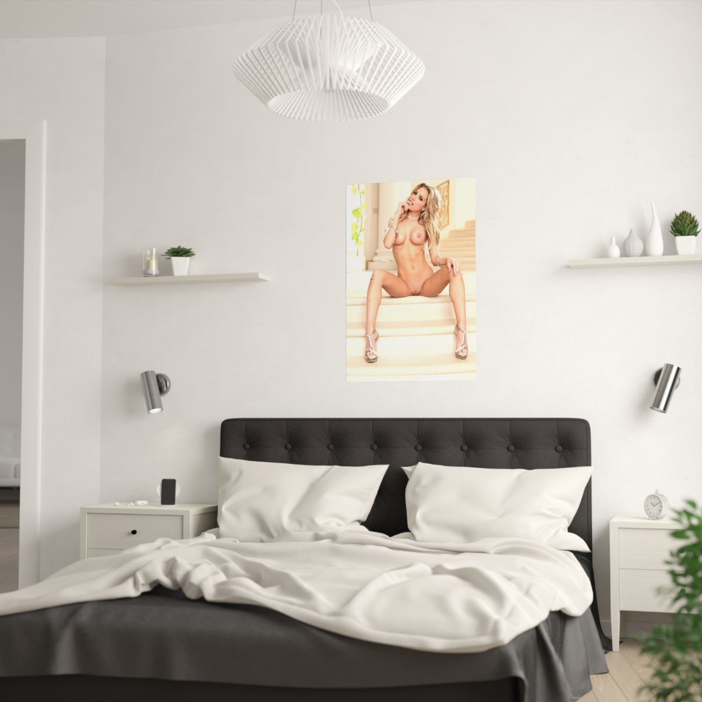 Satin Posters (210gsm) Pornstar Teagan Presley Nude
