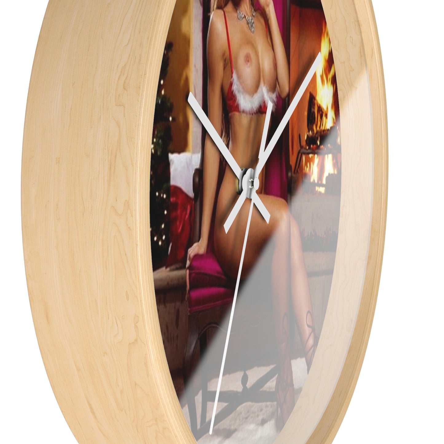 Wall Clock Pornstar Nicole Aniston Nude Christmas