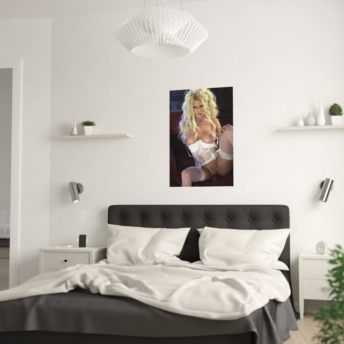 Satin Posters (210gsm) Pornstar Jenna Jameson Nude