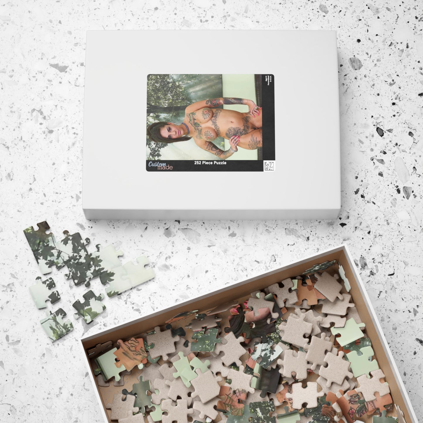 Puzzle (110, 252, 520, 1014-piece) Pornstar Bonnie Rotten Nude