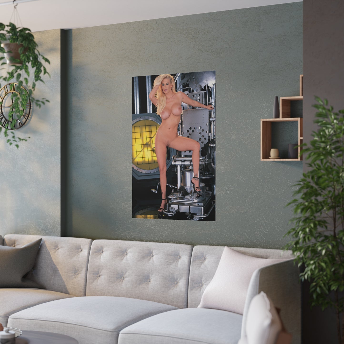 Satin Posters (210gsm) Jenna Jameson Nude