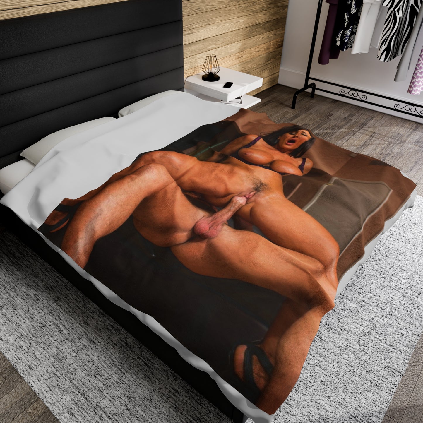 Velveteen Plush Blanket Lisa Ann