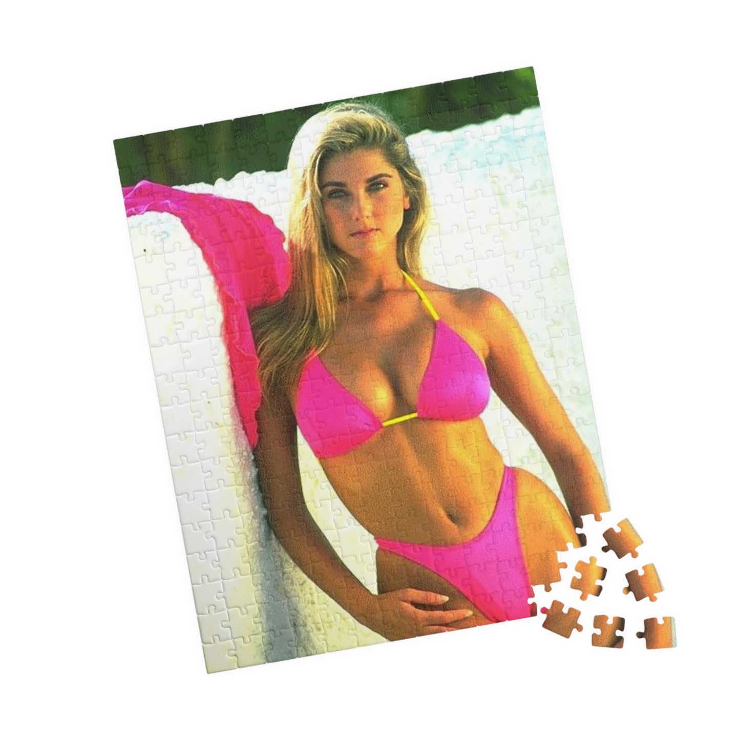 Puzzle (110, 252, 520, 1014-piece) Retro Bikini Babe April Storms