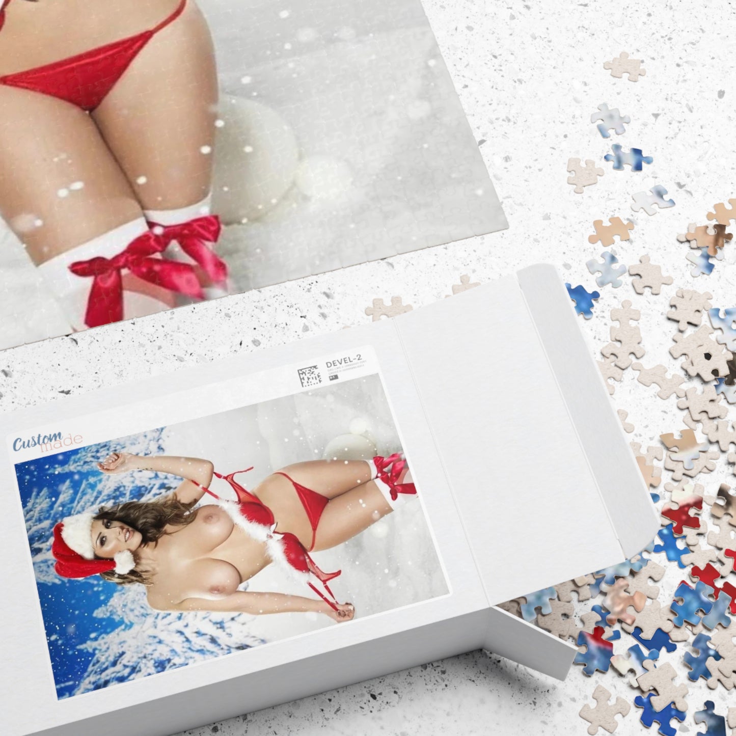Puzzle (110, 252, 500, 1014-piece) Christmas Pornstars Nude