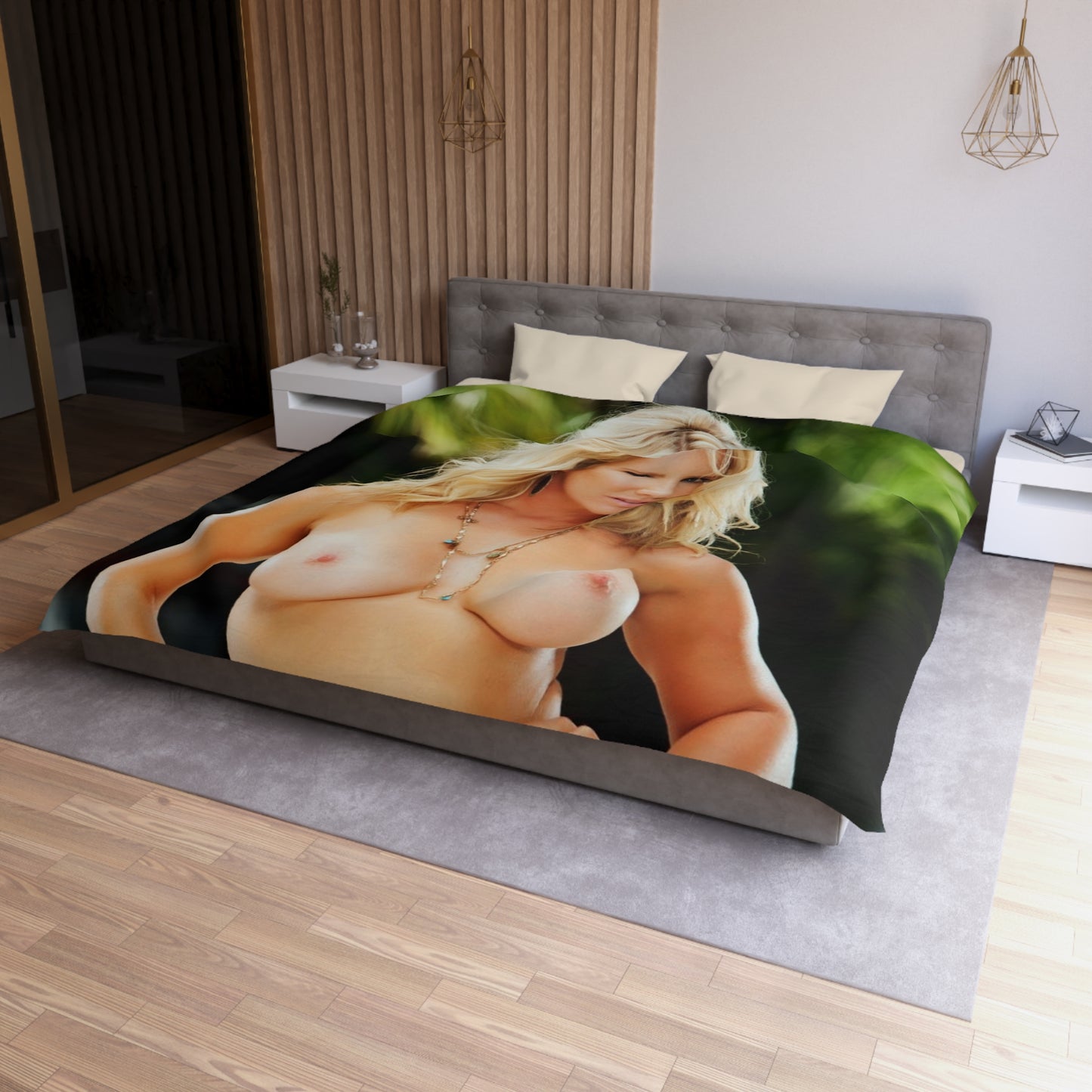 Microfiber Duvet Cover Penthouse Pet September 2012 Ainsley Addison