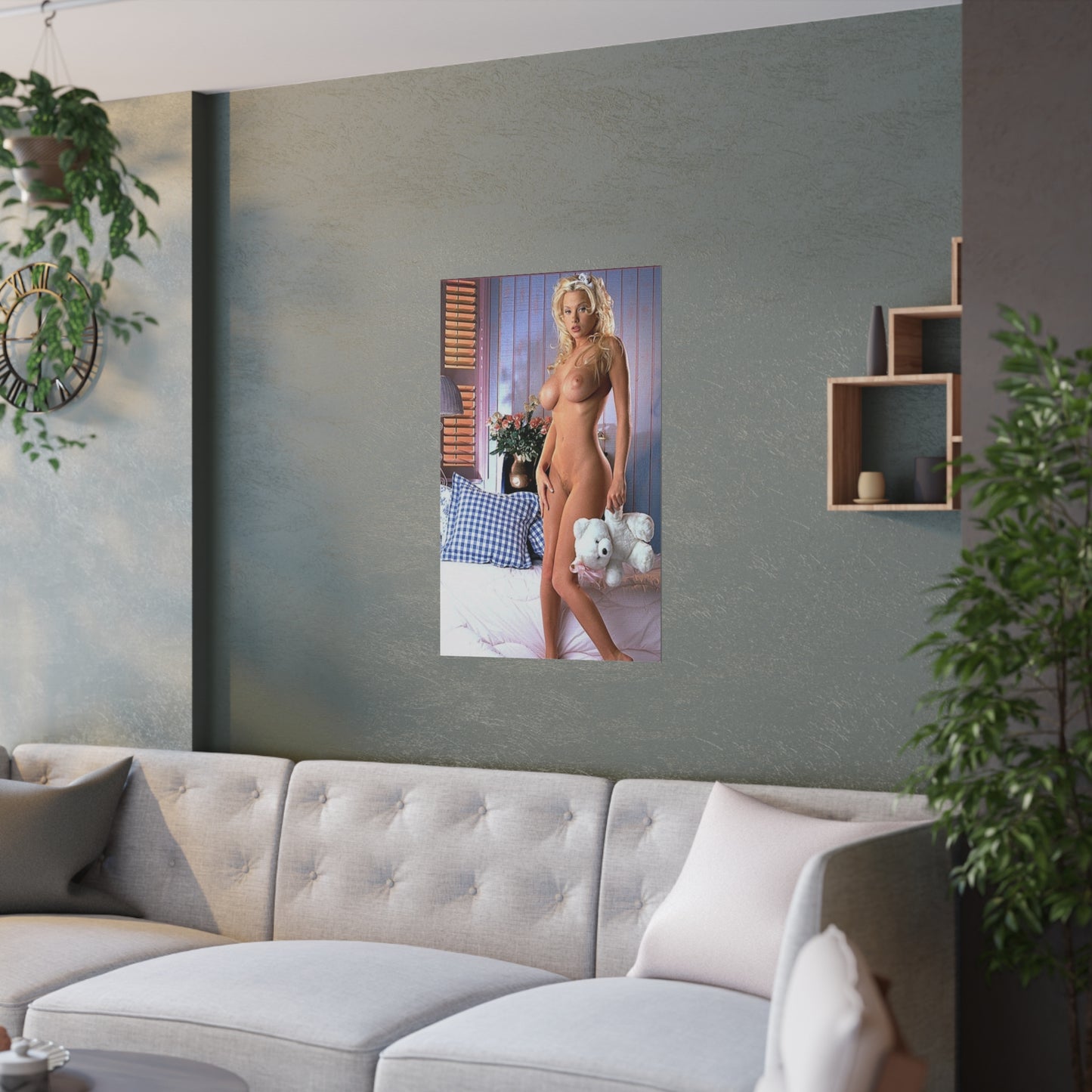 Satin Posters (210gsm) Pornstar Chloe Jones Nude