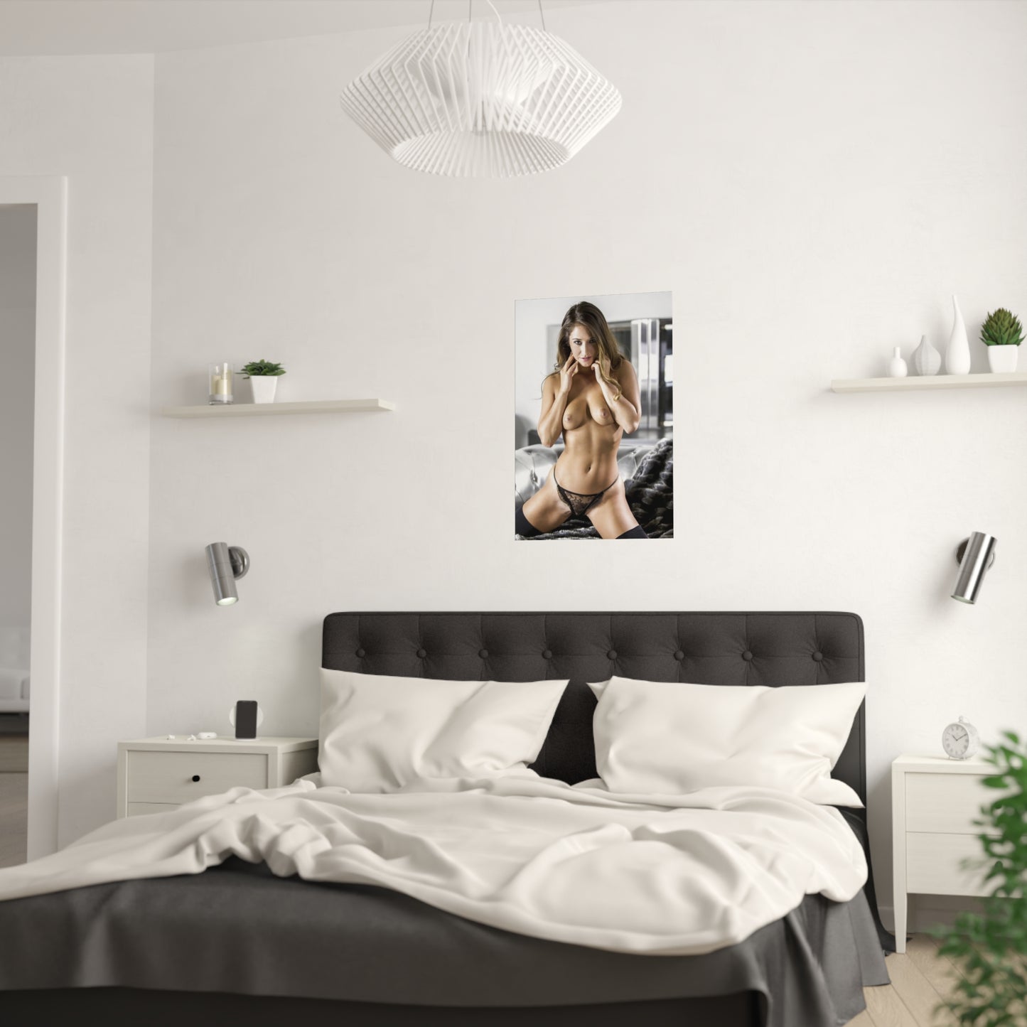 Satin Posters (210gsm) Eva Lovia Nude