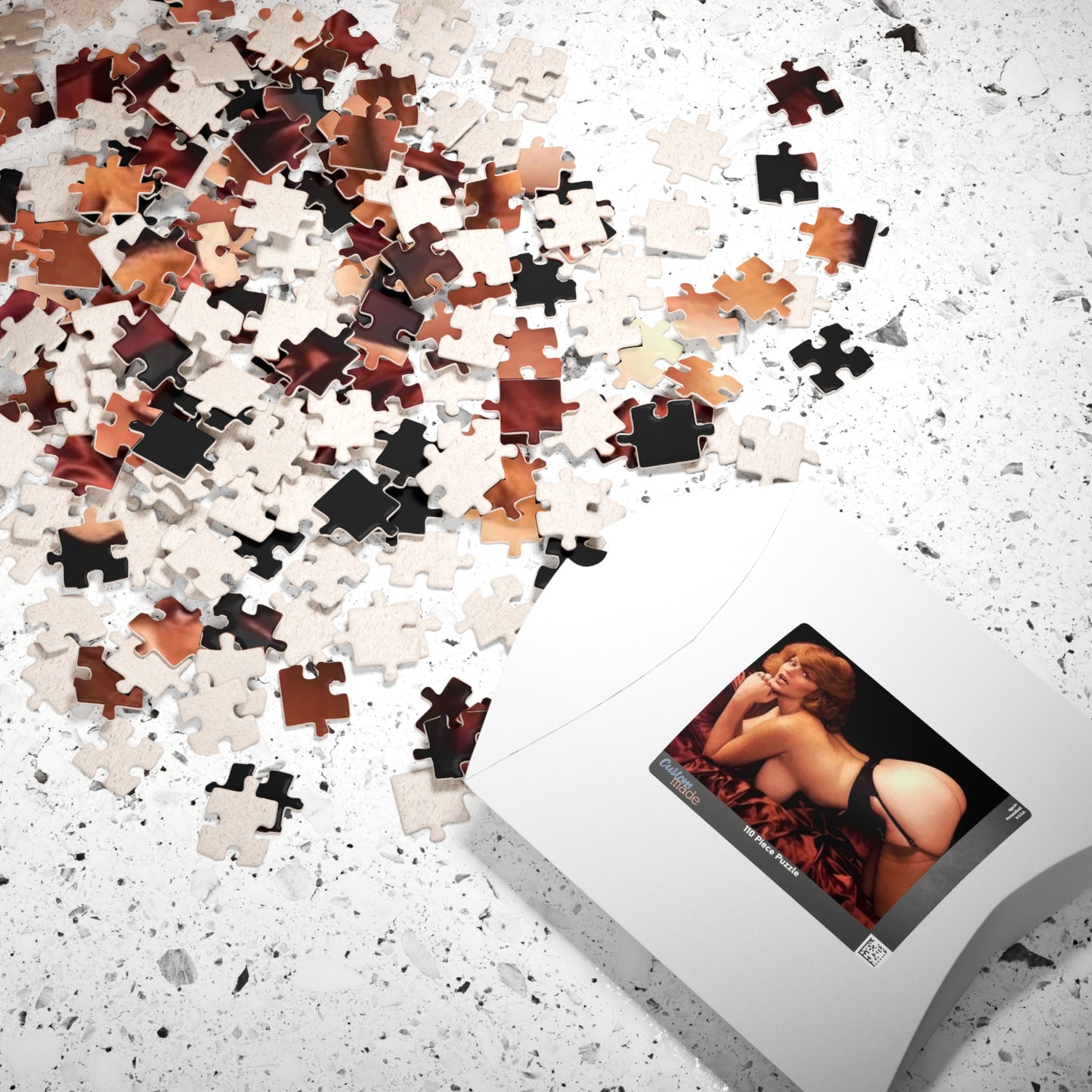 Puzzle (110, 252, 520, 1014-piece) Retro Pornstar Lisa De Leeuw Nude