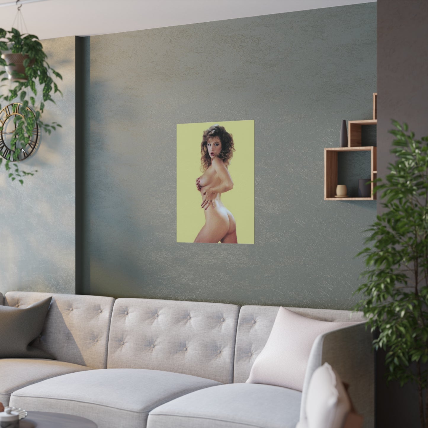 Satin Posters (210gsm) Retro Porn Star 1980s Traci