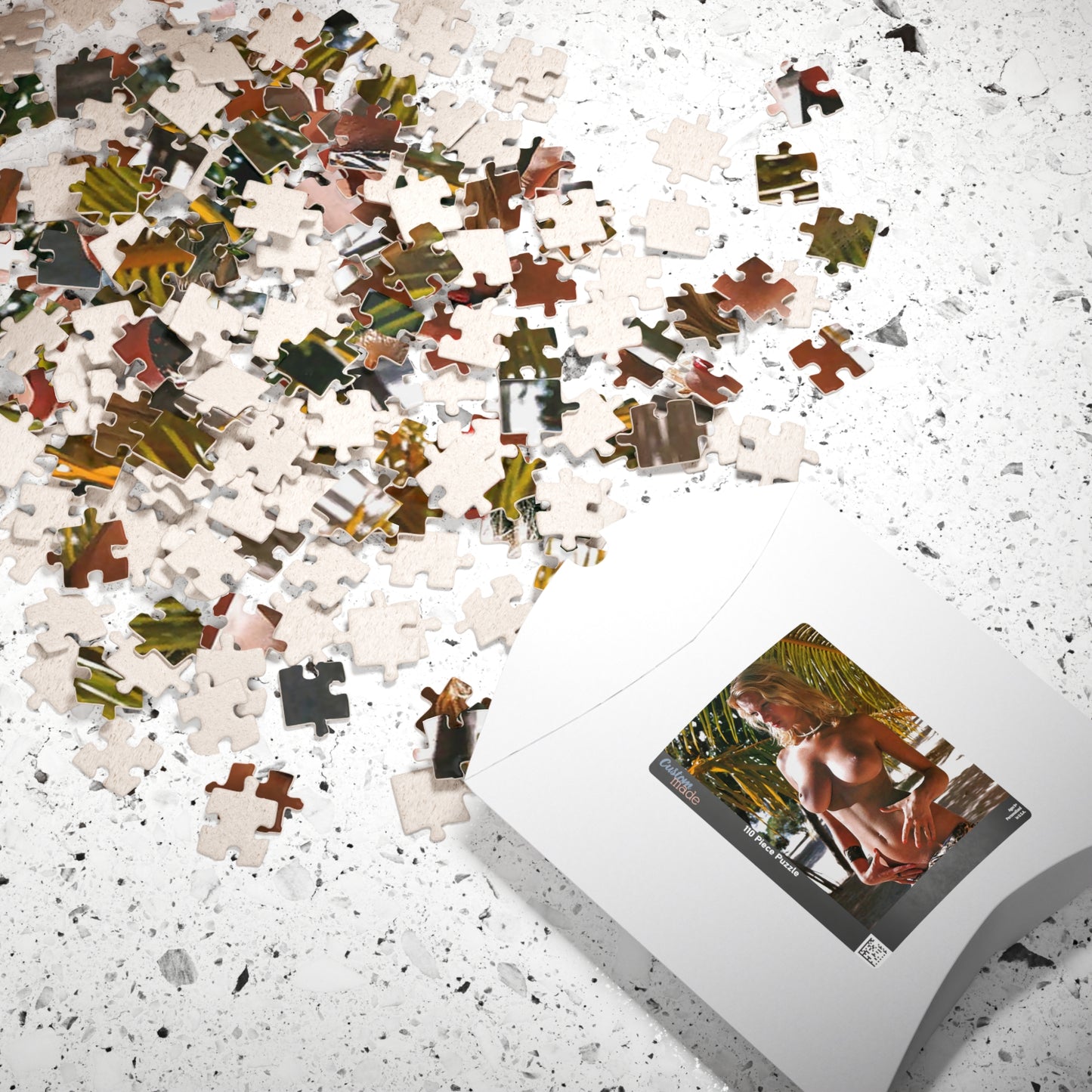 Puzzle (110, 252, 500, 1014-piece) Vintage French Pornstar Brigitte Lahaie