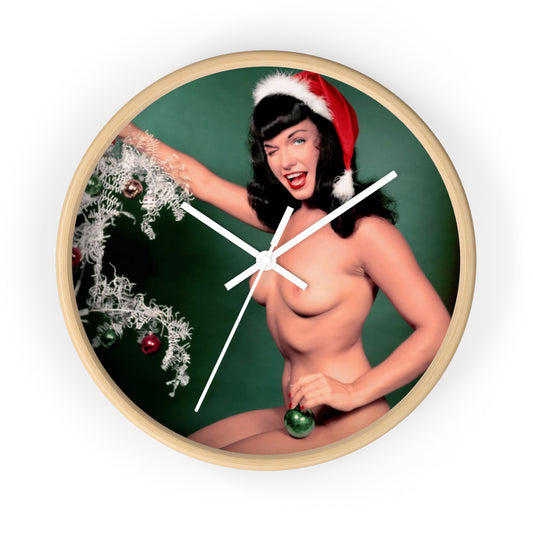 Wall Clock Playboy Playmate January 1955 Bettie Page