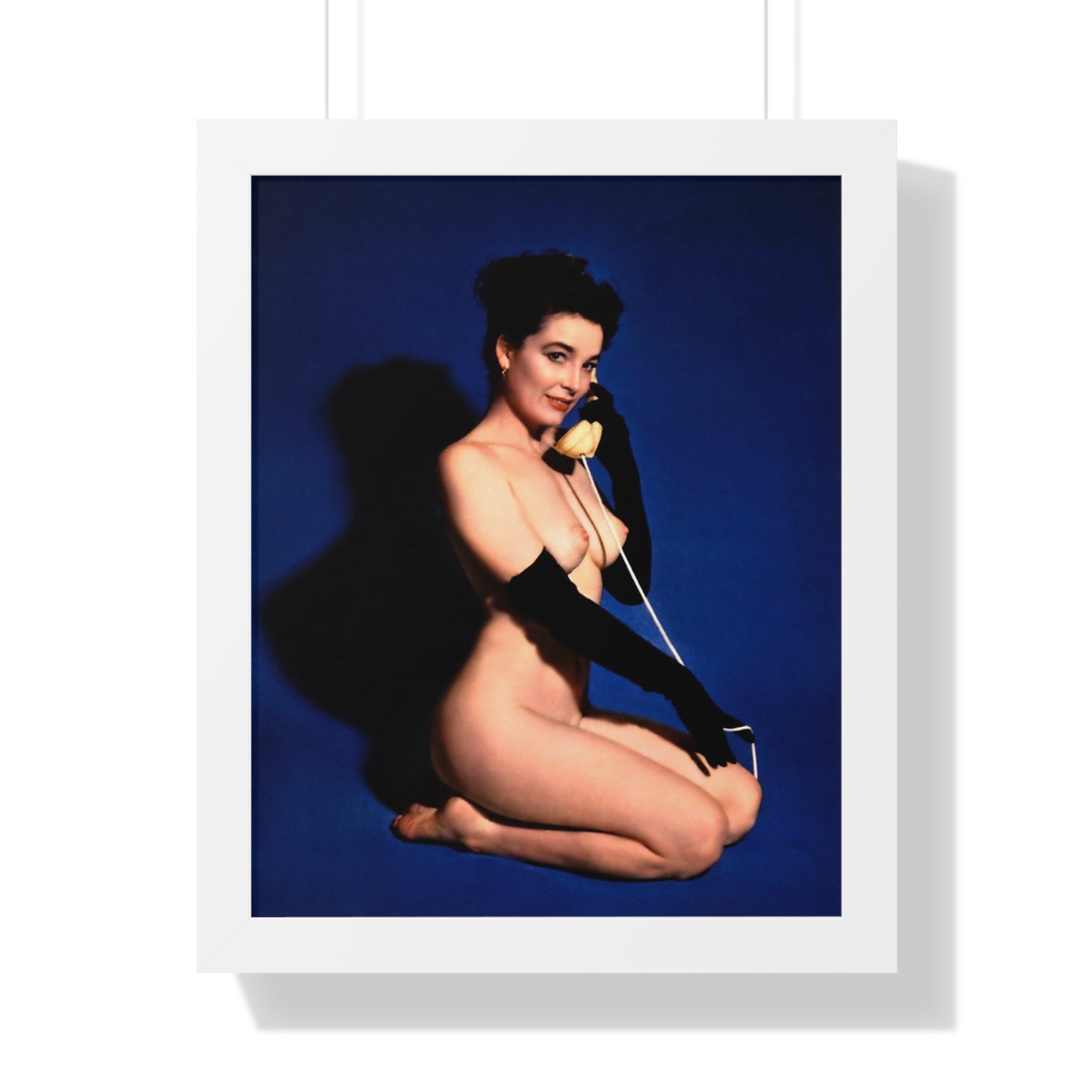 Framed Vertical Poster Playboy Playmate June 1954 Margie Harrison