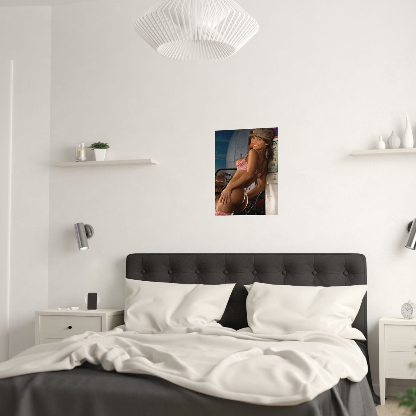Satin Posters (210gsm) Cyber Girl Amy Landrock