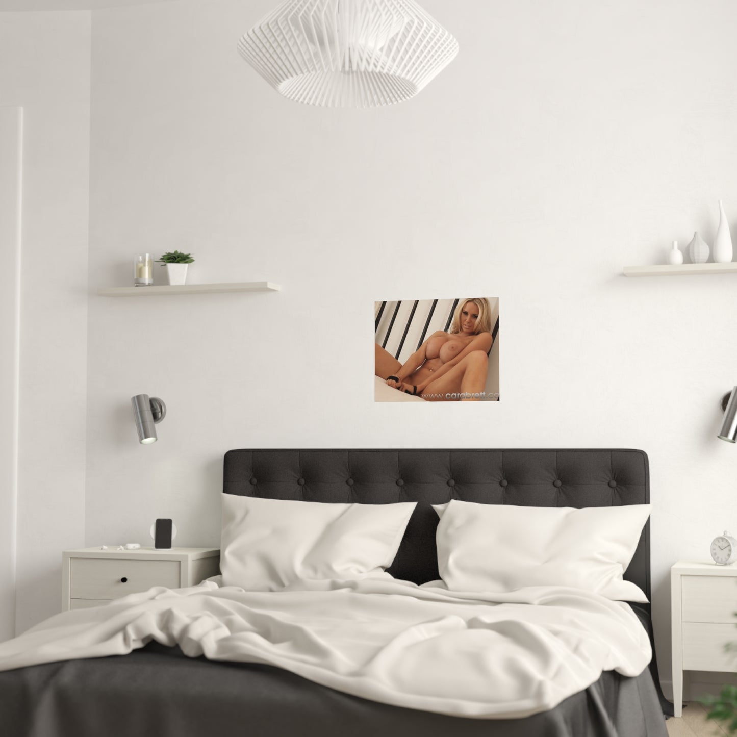 Satin Posters (210gsm) Sexy Naked Nude Pornstar