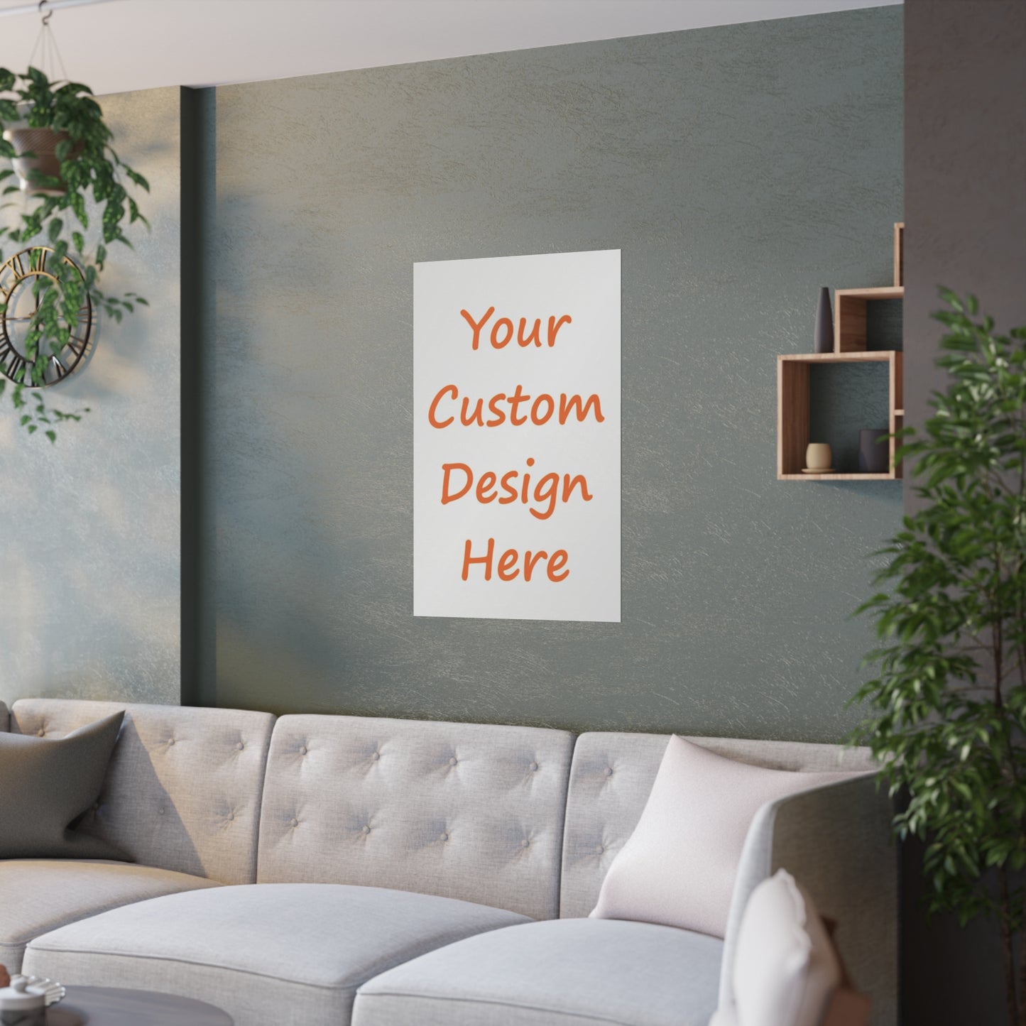 Satin Posters (210gsm) Custom Purchase & Message Artwork! No Limits!
