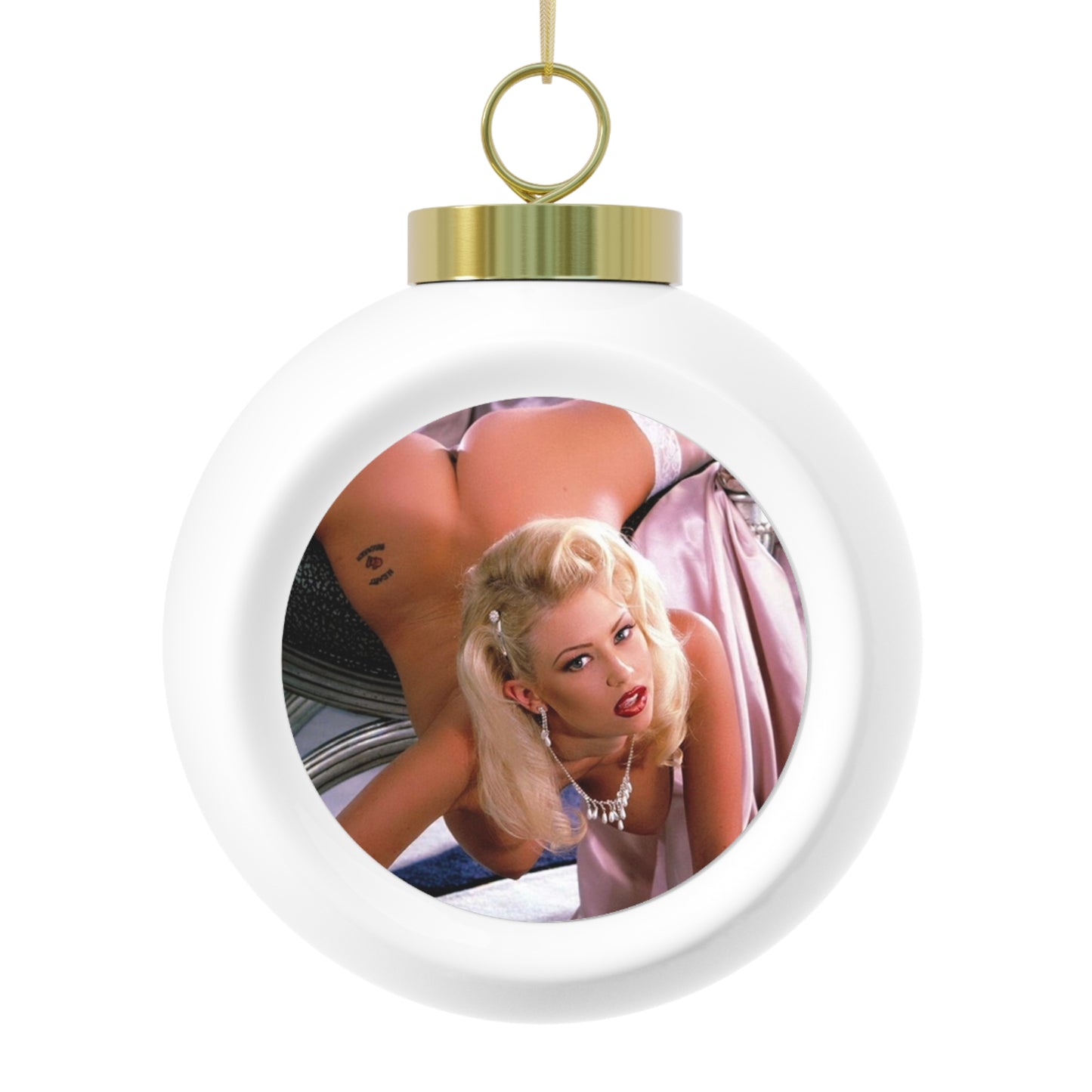 Christmas Ball Ornament Pornstar Jenna Jameson Nude