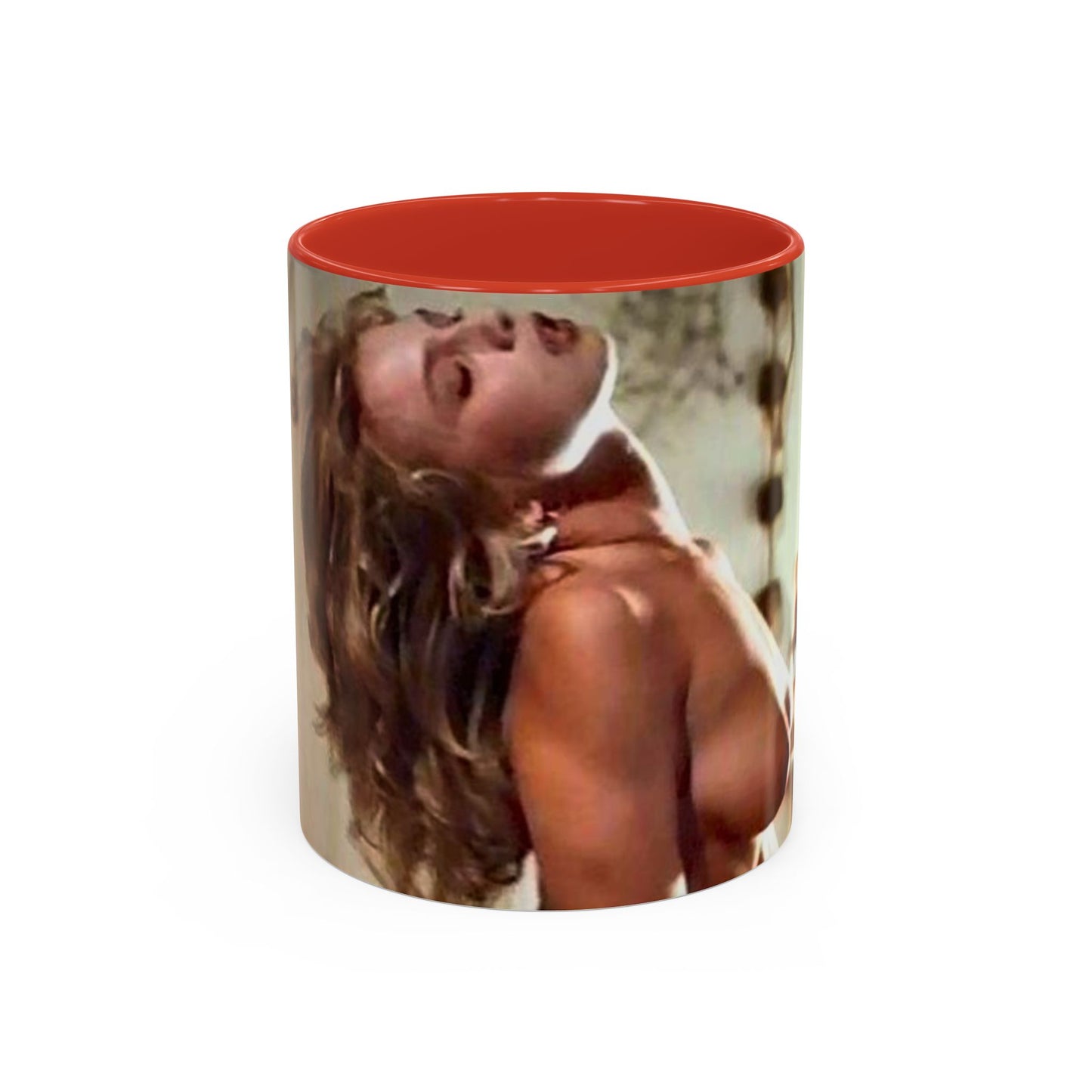 Accent Coffee Mug (11, 15oz) Traci Lords Nude Sex Retro Porn