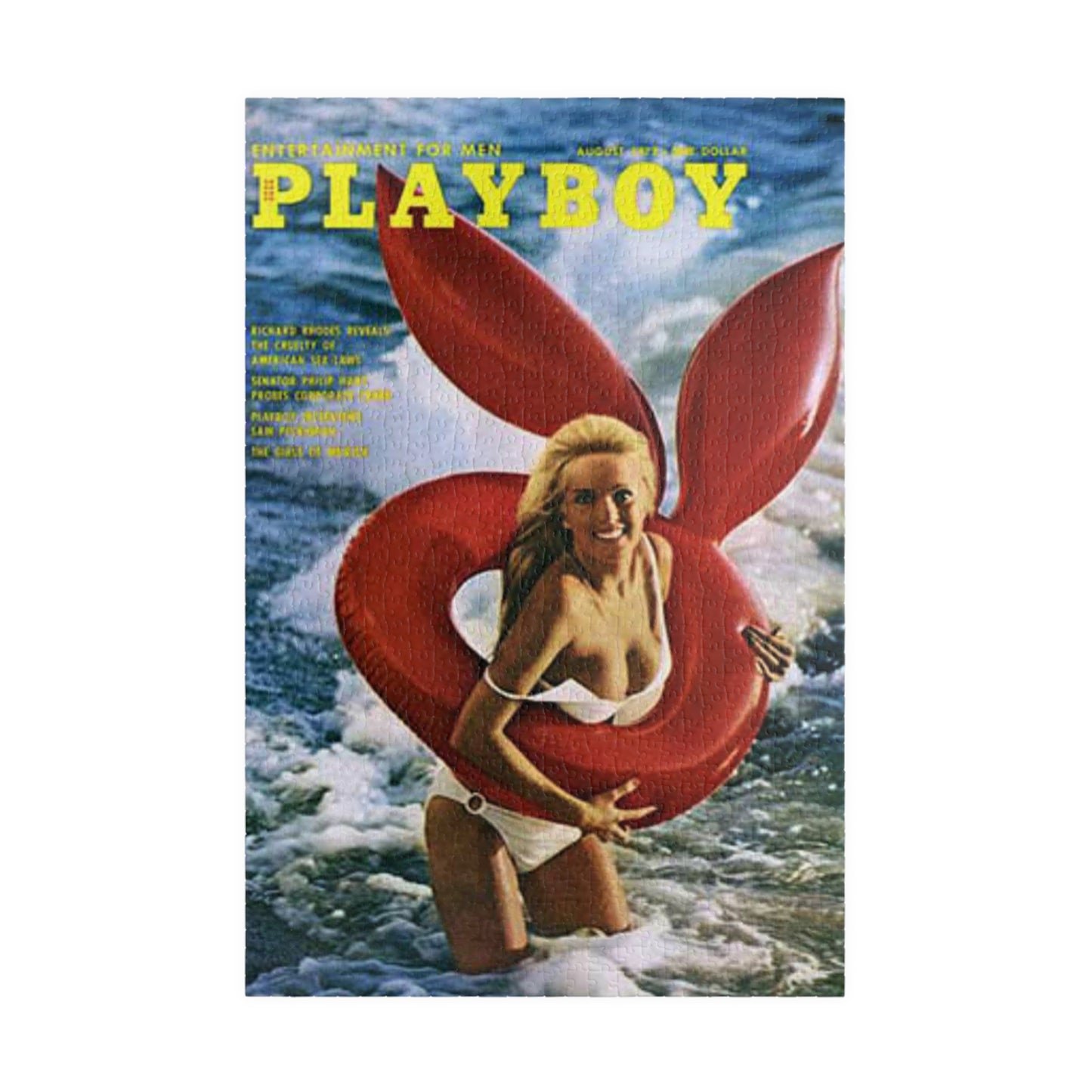 Puzzle (110, 252, 500, 1014-piece) Playboy Cover August 1972