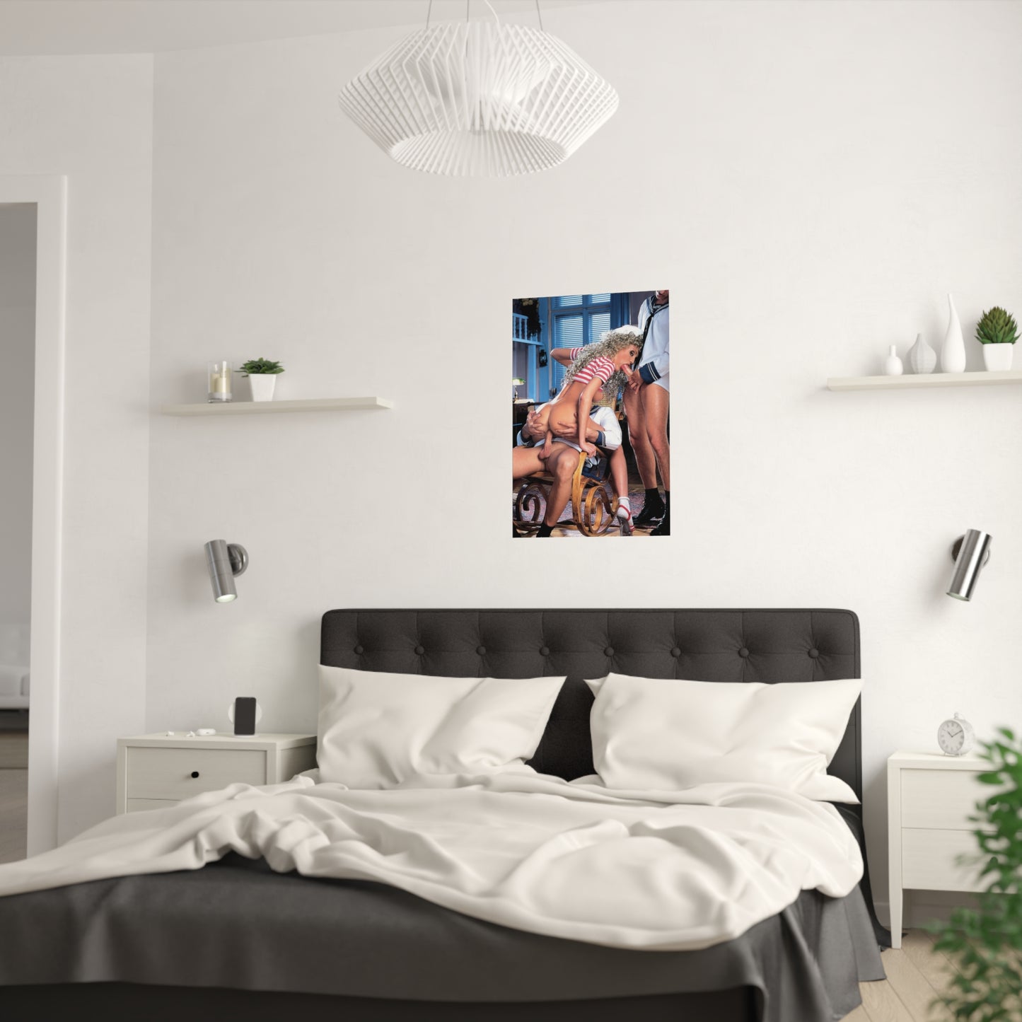 Satin Posters (210gsm) Classic Porn Scene Porn Star Nude Naked