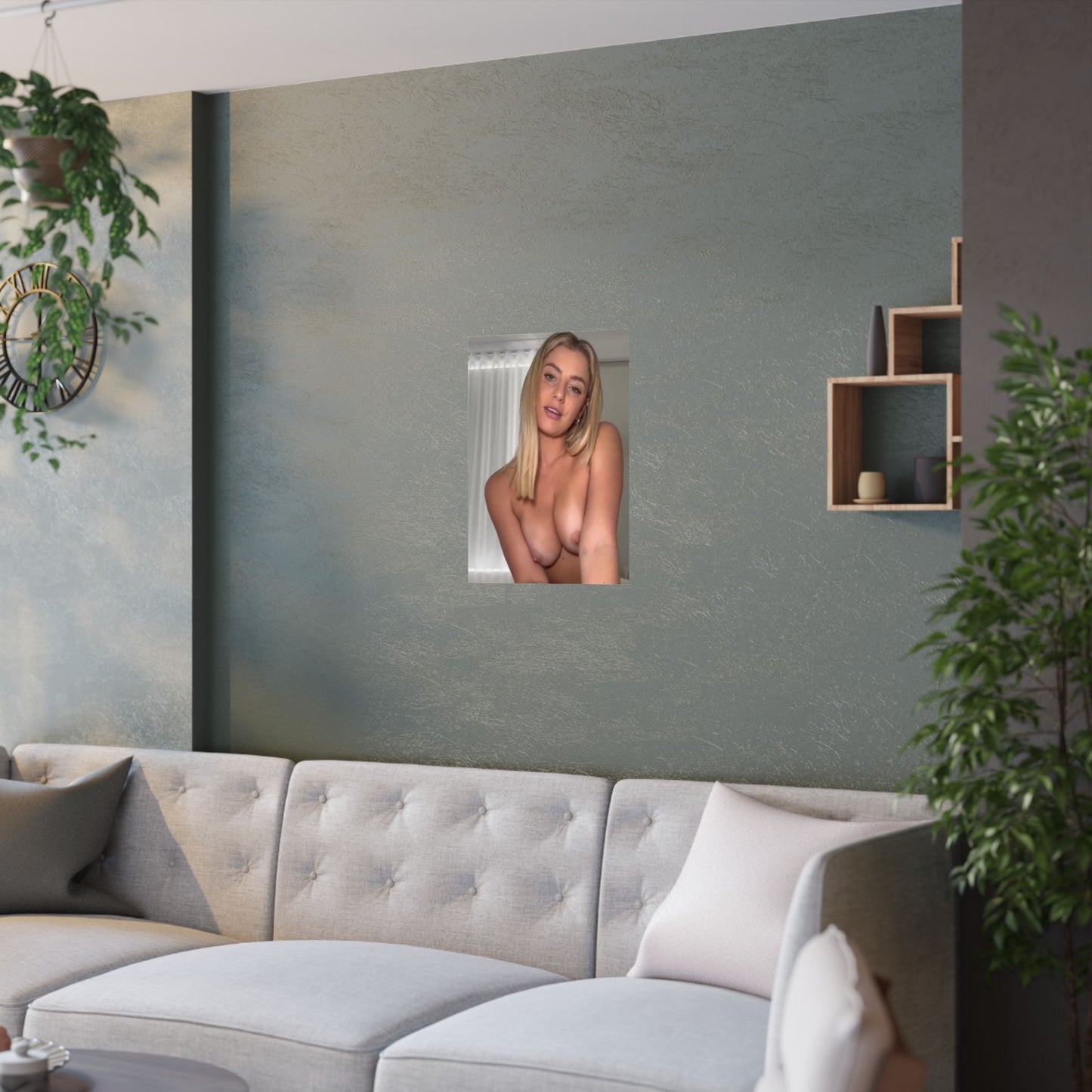 Satin Posters (210gsm) Cute Teen Handjob