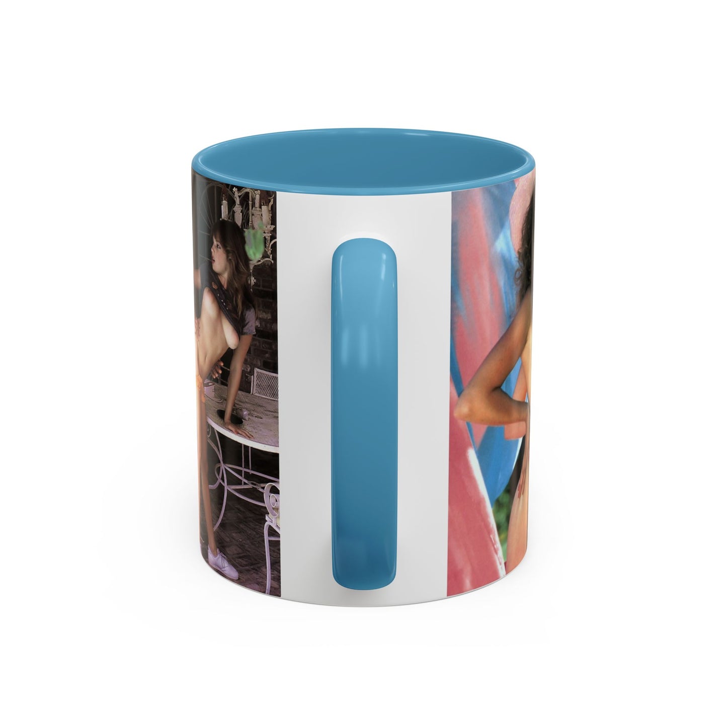 Accent Coffee Mug (11, 15oz) Traci Lords Nude Naked Fucking Retro