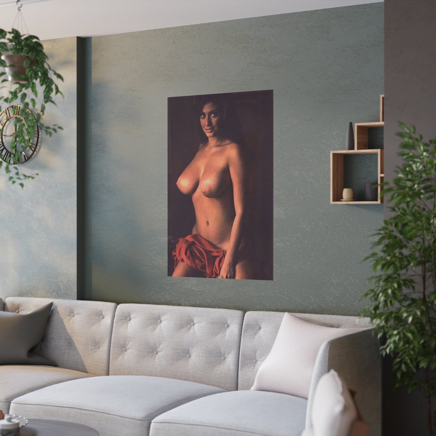 Satin Posters (210gsm) Playboy Playmate Cynthia Myers Nude