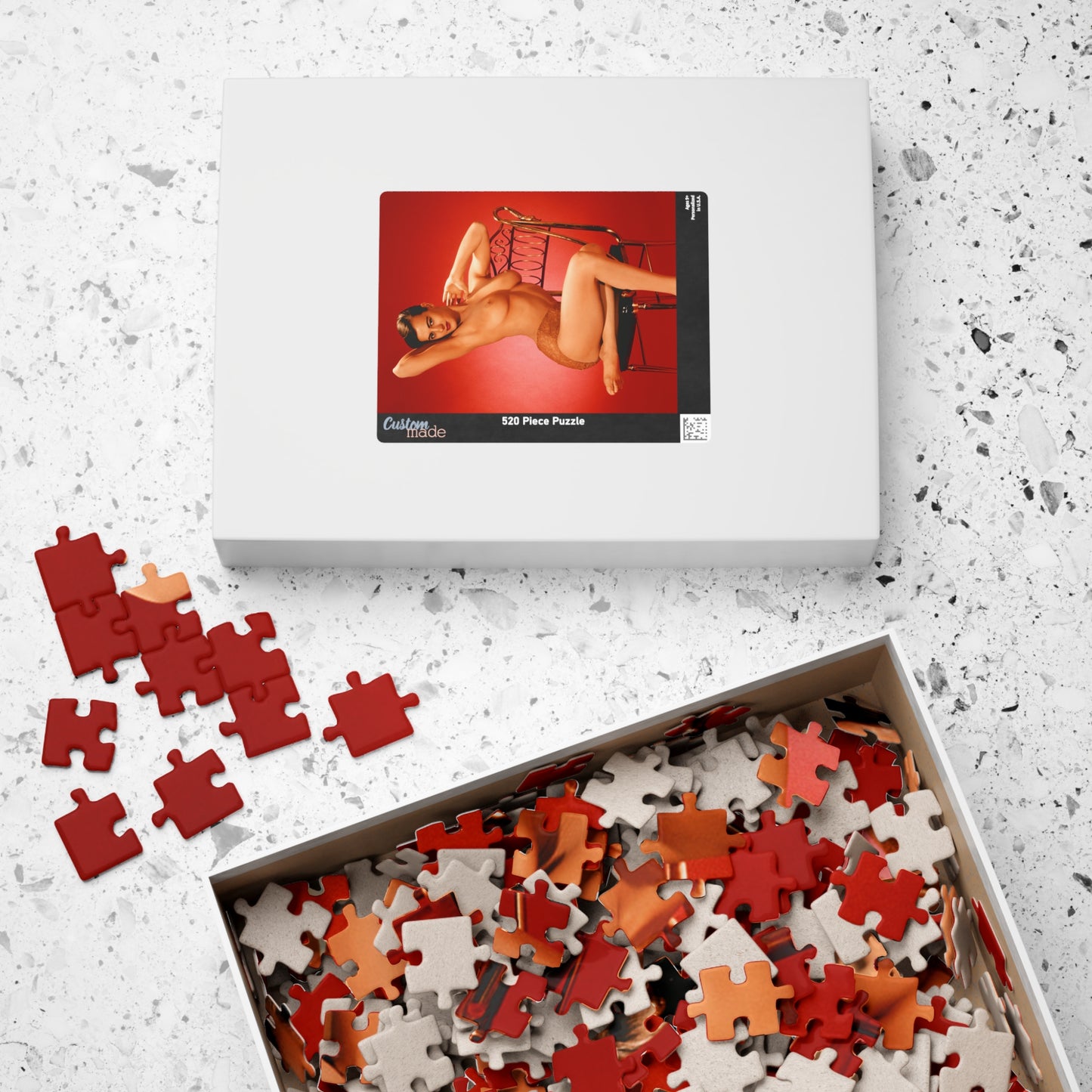 Puzzle (110, 252, 500, 1014-piece) Playmate 1959 Virginia Gordon Nude