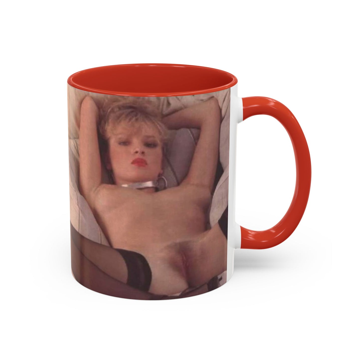 Accent Coffee Mug (11, 15oz) Traci Lords Nude