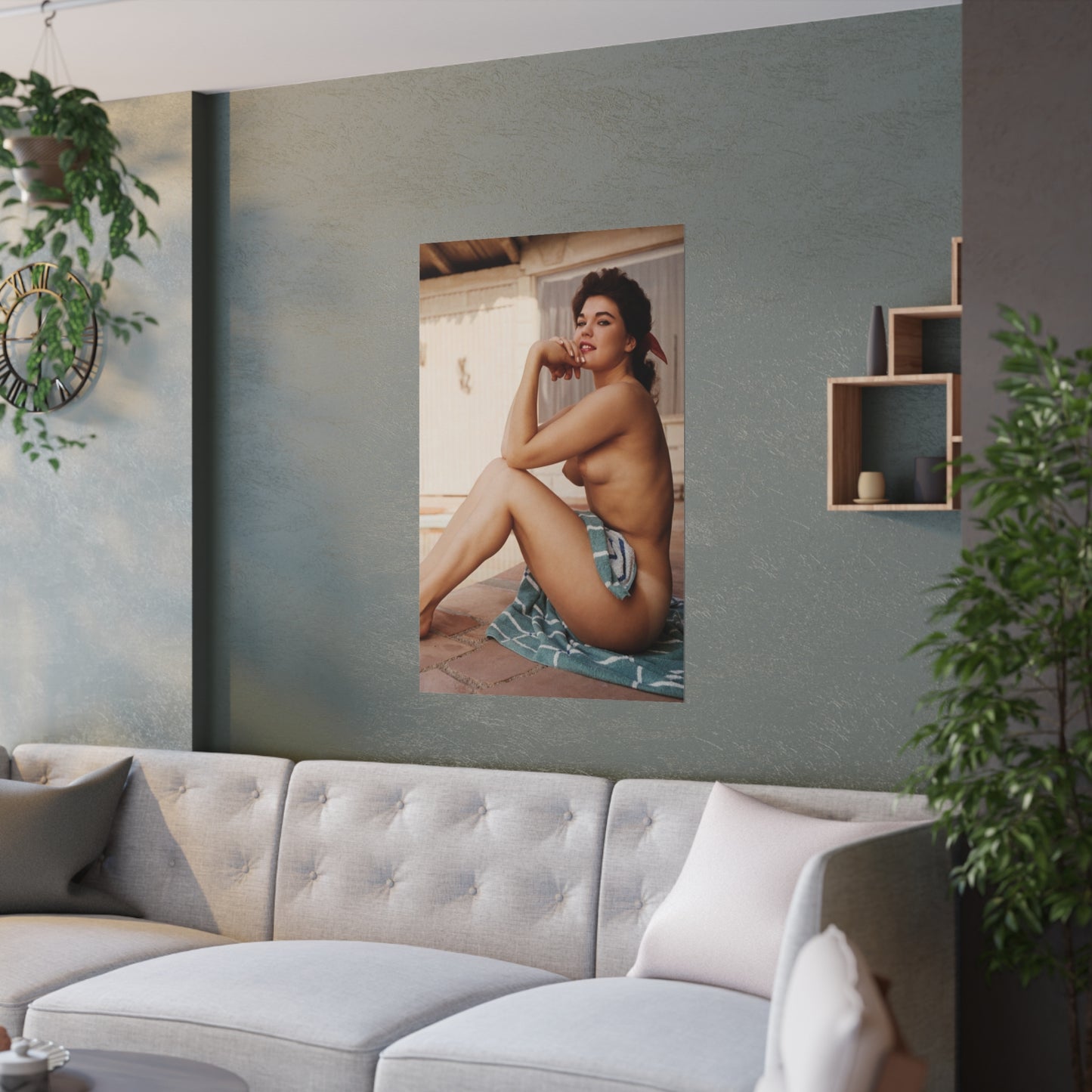 Satin Posters (210gsm) Playmate 1960 Susie Scott nude