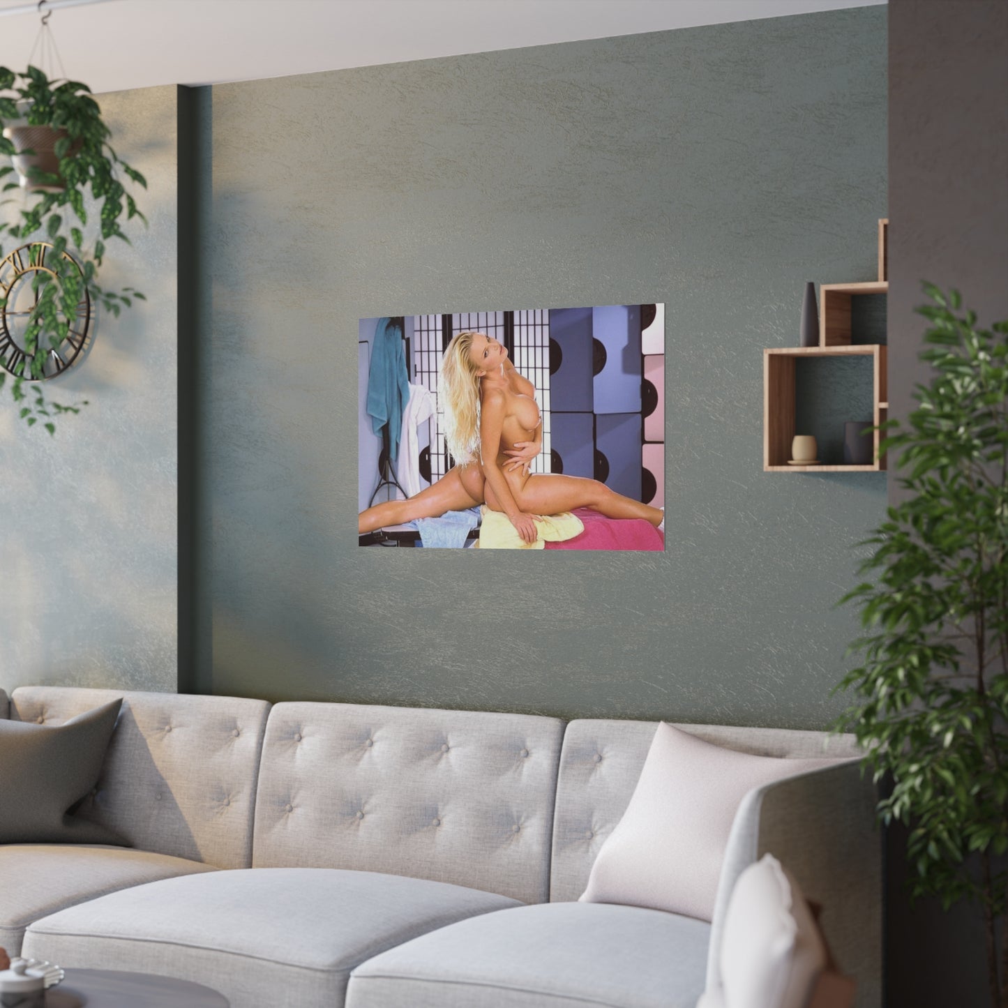 Satin Posters (210gsm) Pornstar Nikki Tyler Nude