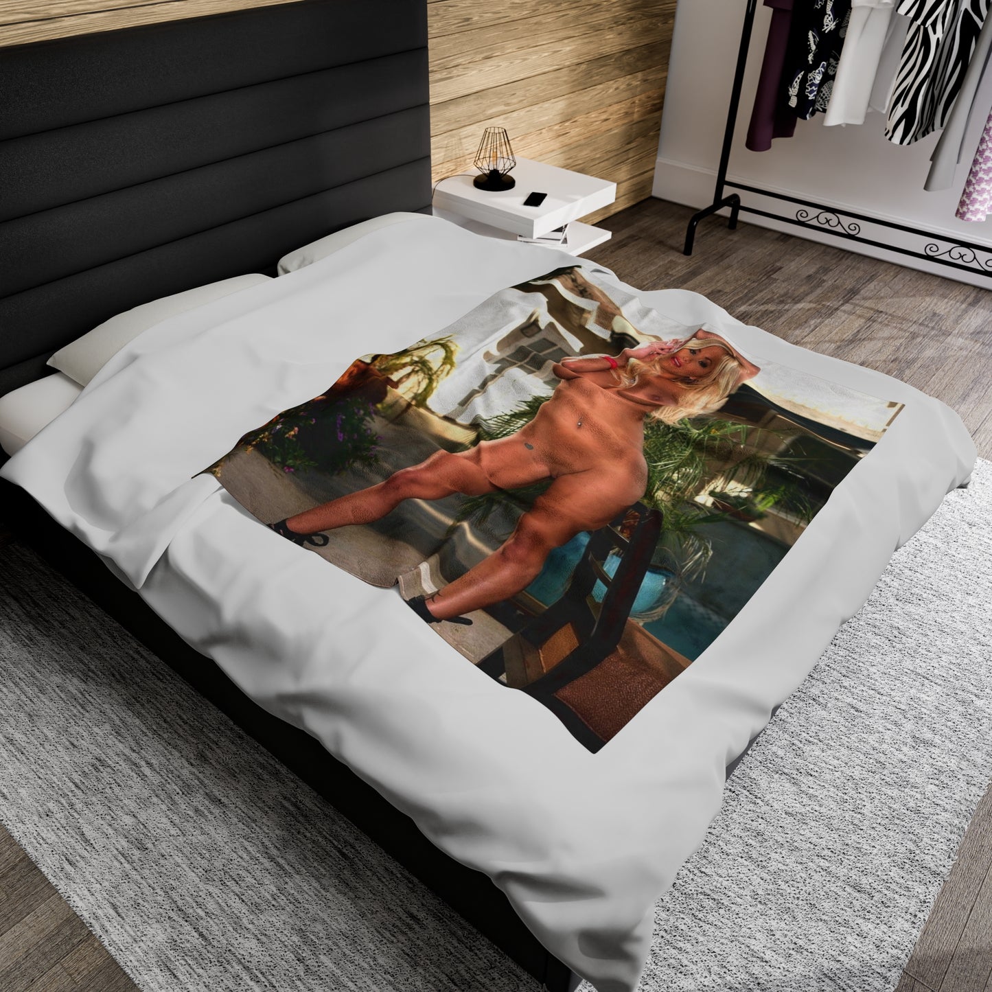Velveteen Plush Blanket Pornstar Shyla Stylez Nude