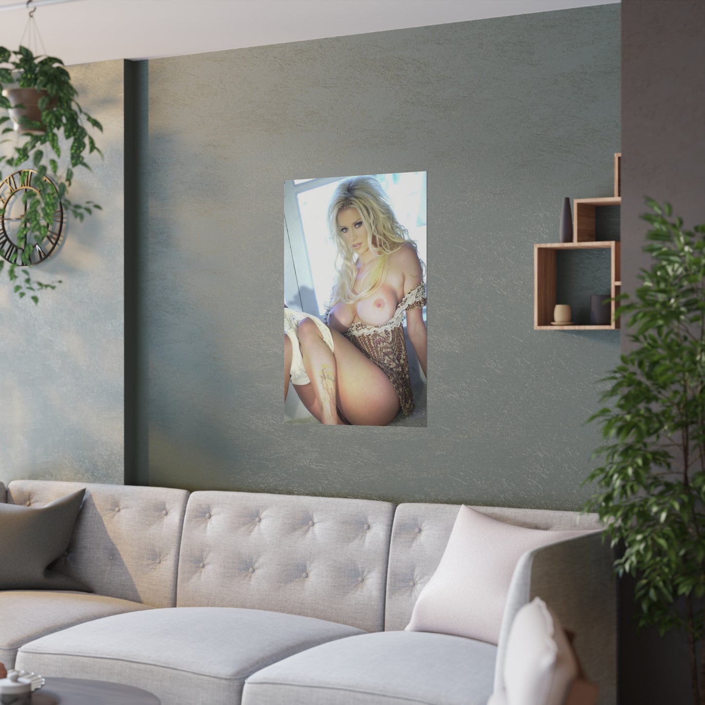 Satin Posters (210gsm) Pornstar Jenna Jameson Nude