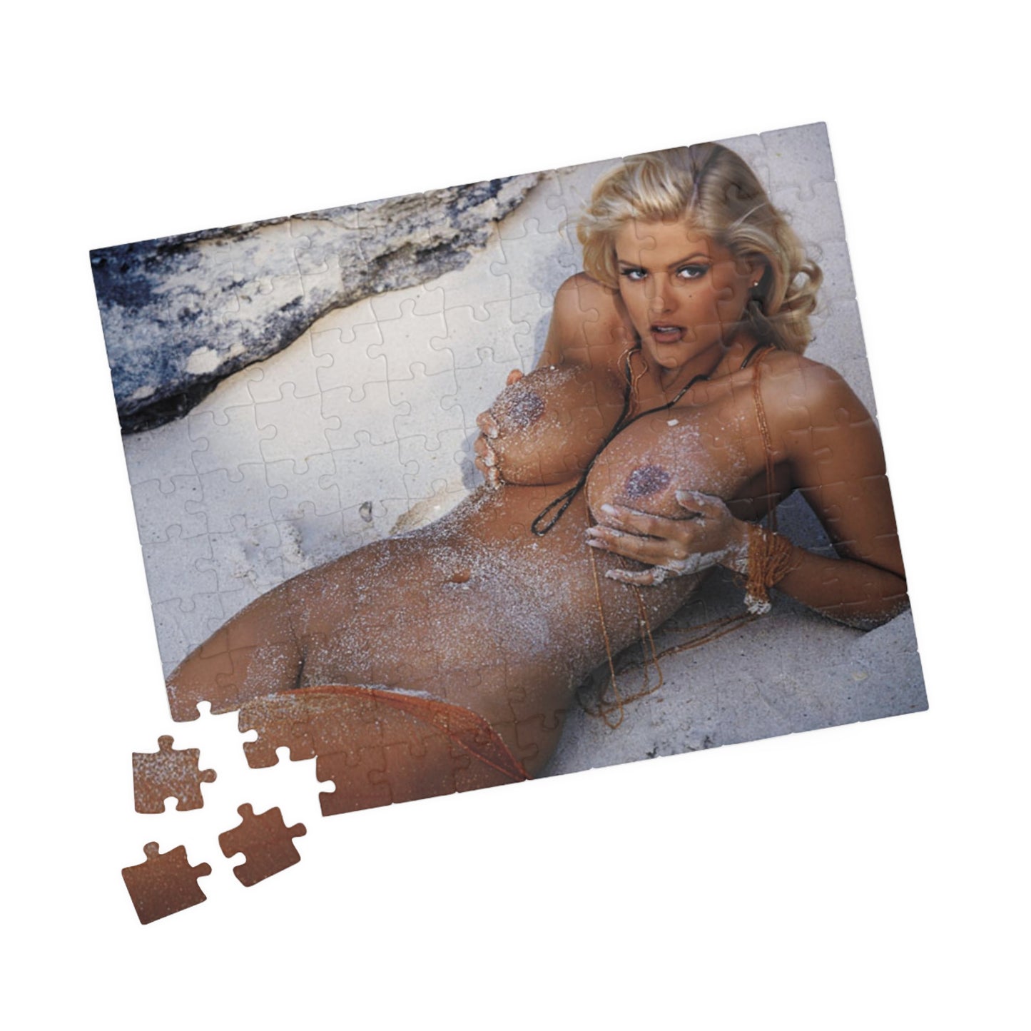 Puzzle (110, 252, 500, 1014-piece) Playboy Anna Nicole Smith Nude #6