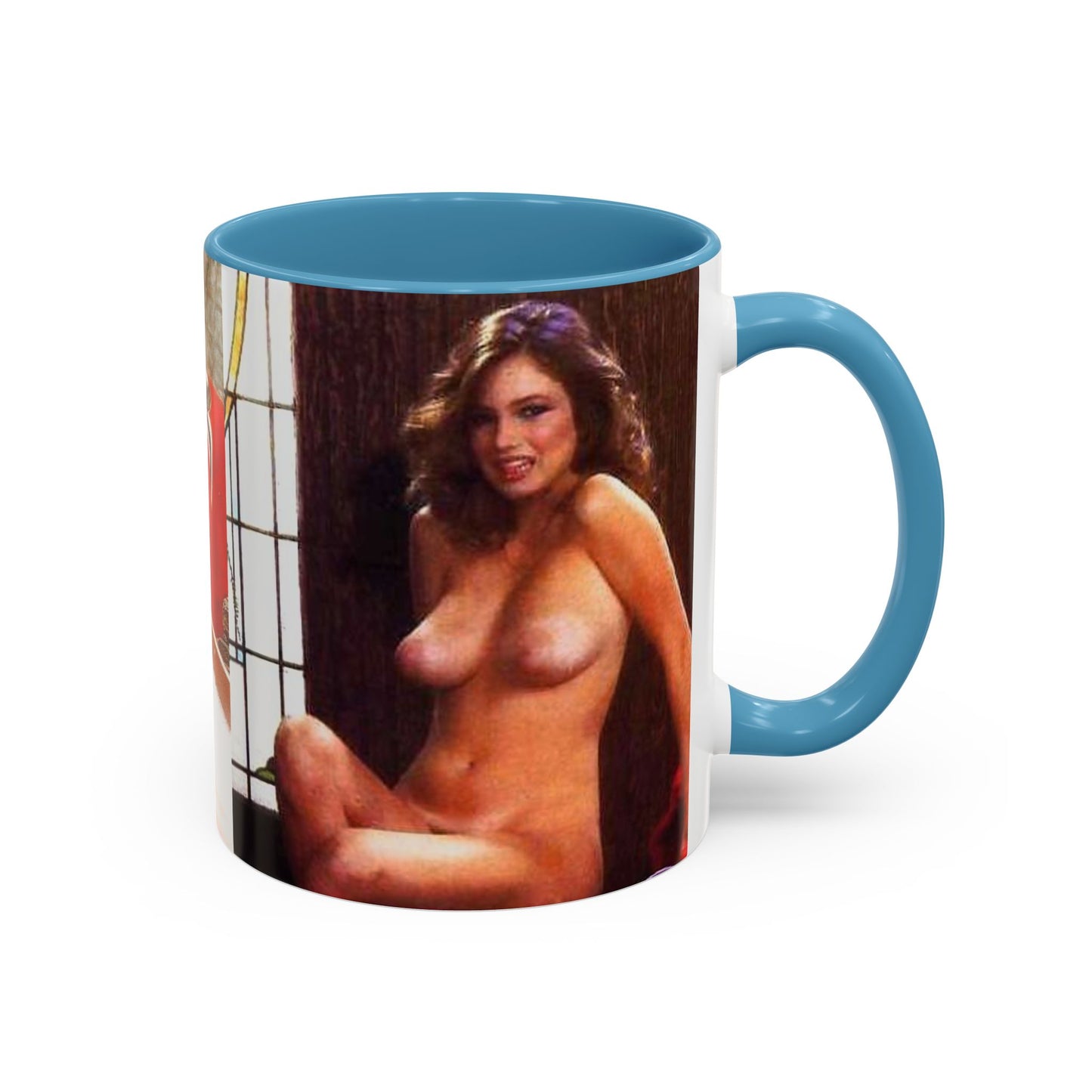 Accent Coffee Mug (11, 15oz) Traci Lords Nude