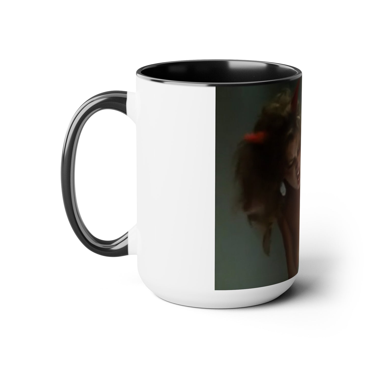 Two-Tone Coffee Mugs, 15oz Traci Lords Nude